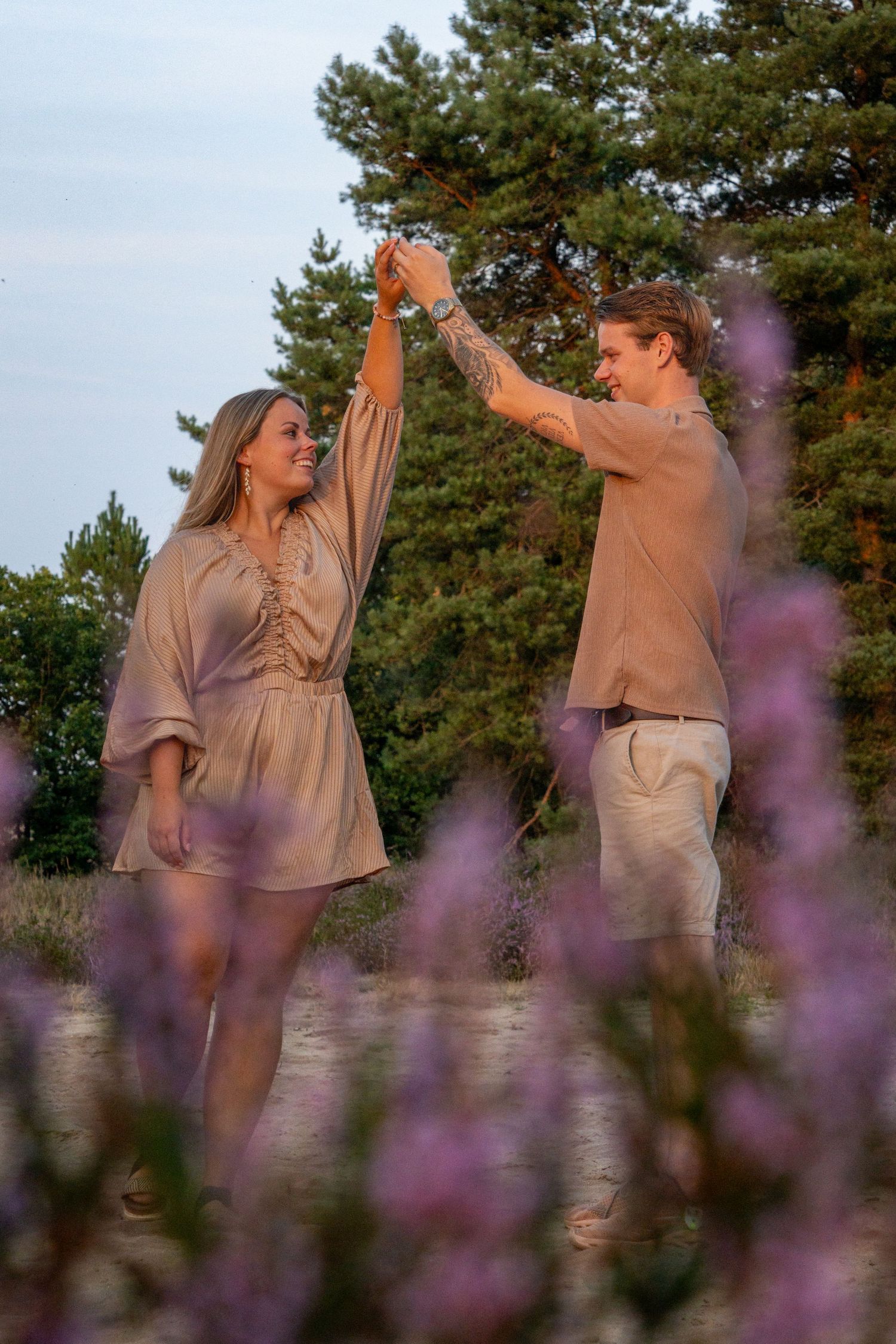 Shoot heide Ede, Kaylee en Nick