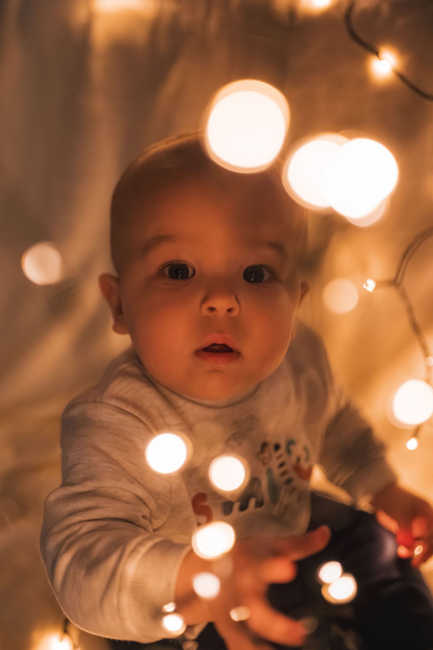 Kerstlichtjesshoot