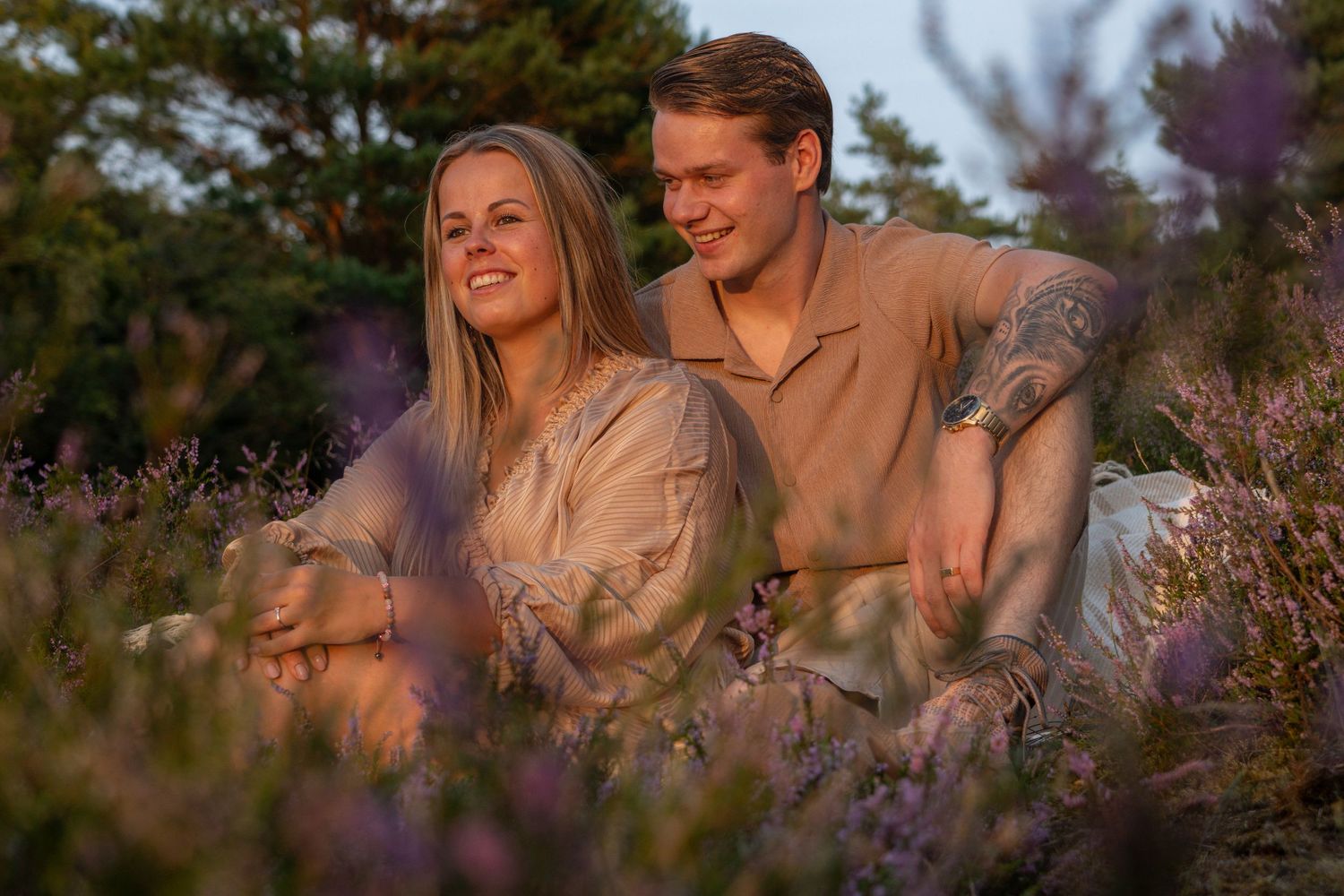 Shoot heide Ede, Kaylee en Nick
