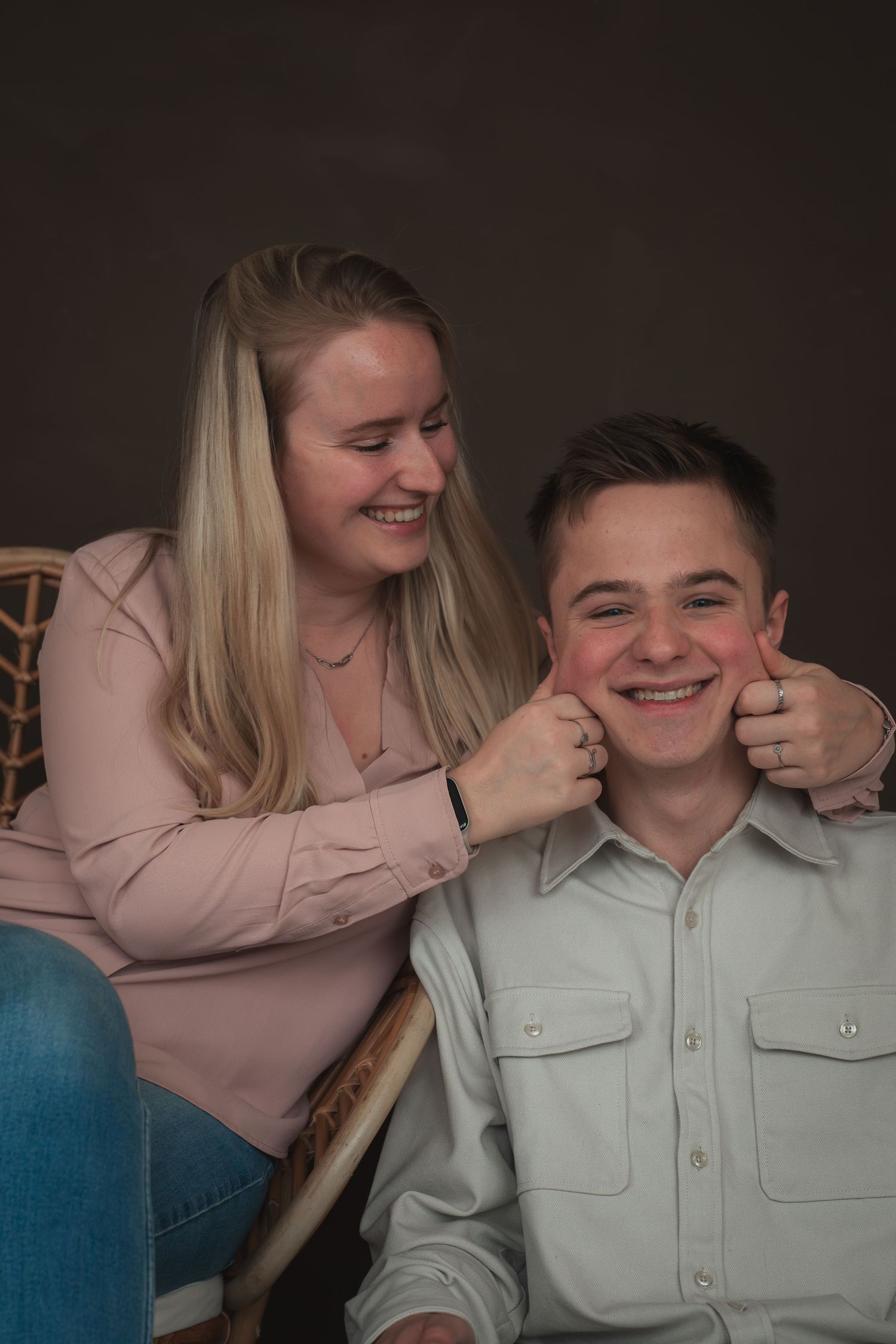 Studio shoot Eline en Erik