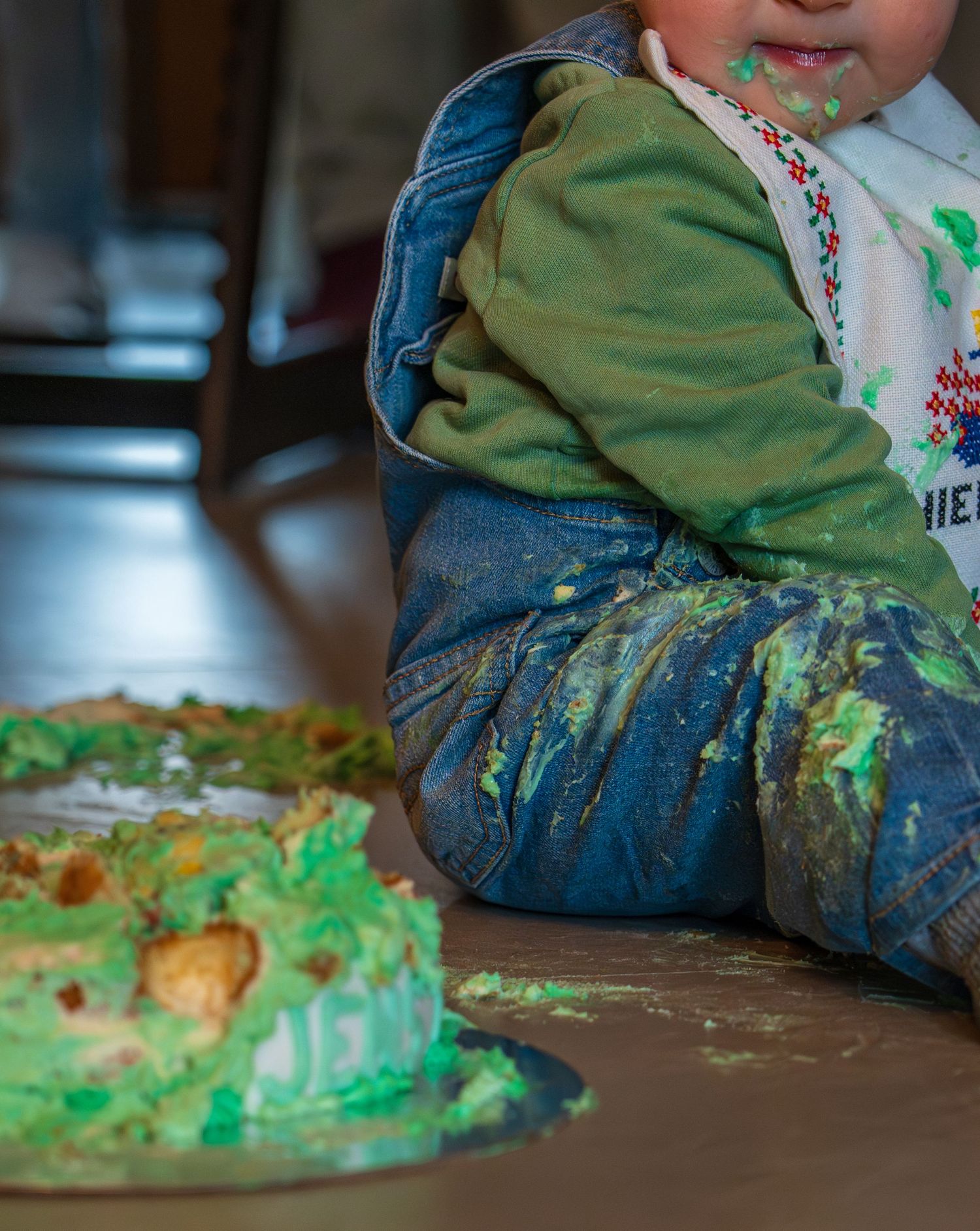 Cakesmash verjaardag 1 jaar