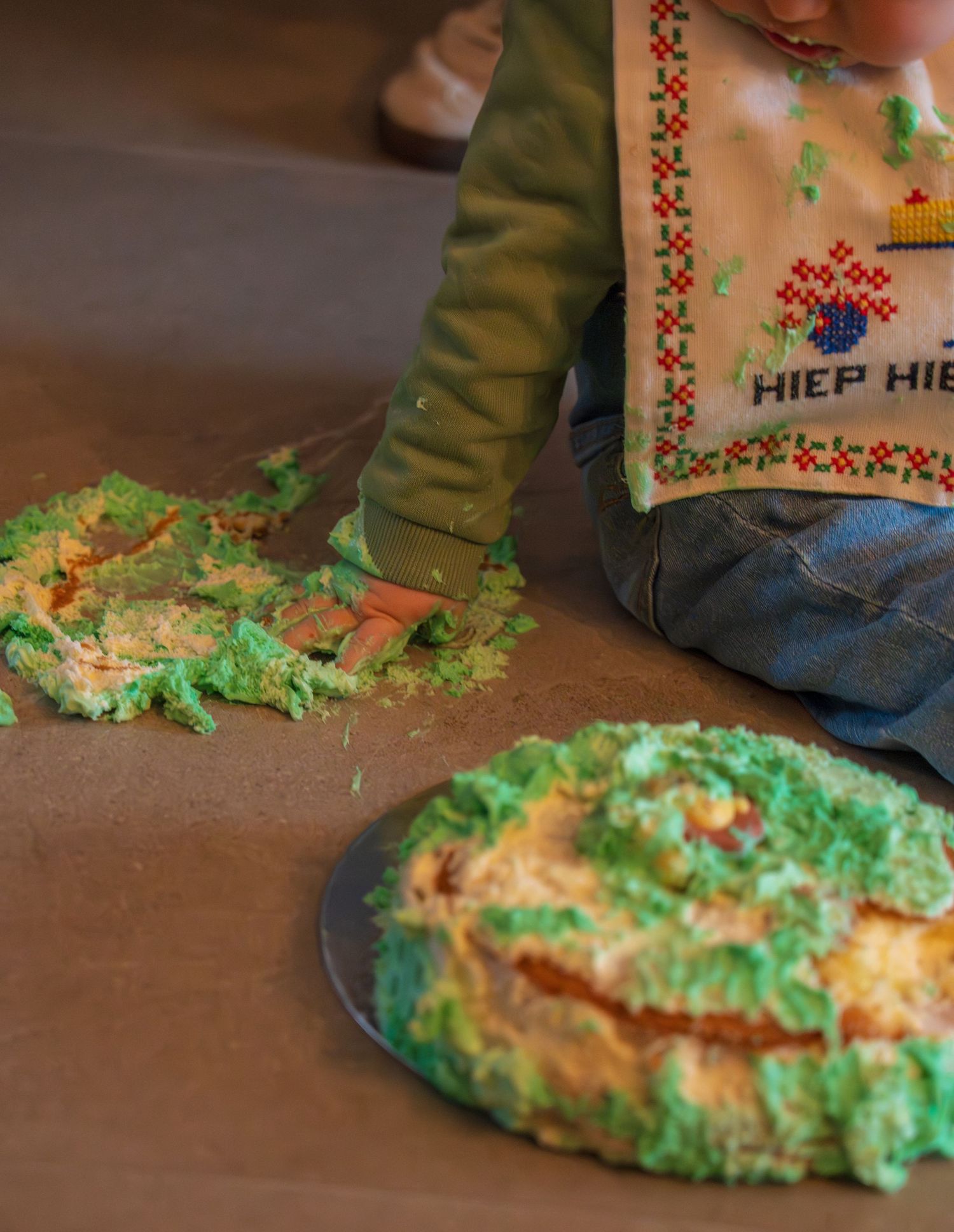 Cakesmash verjaardag 1 jaar