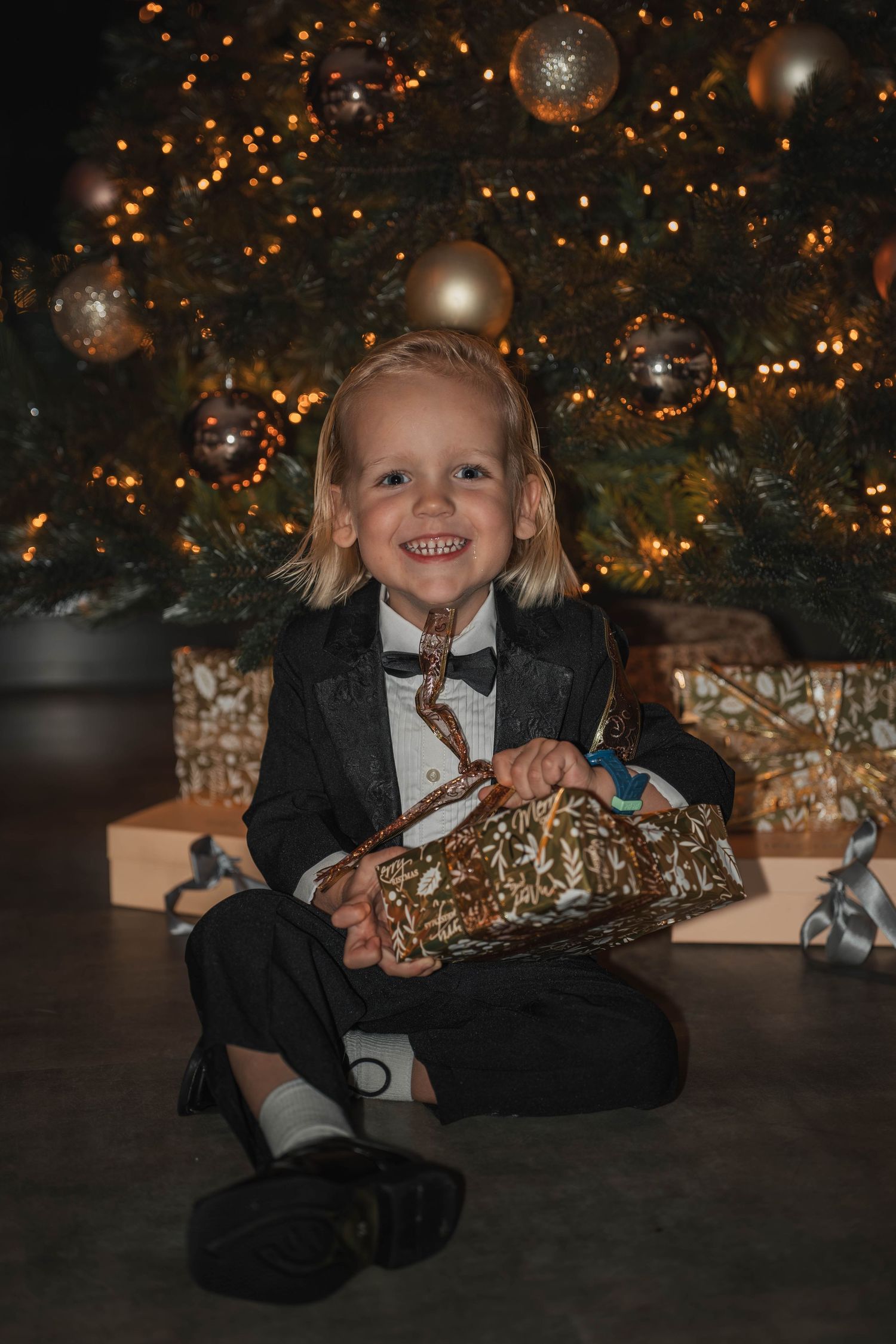 Kerstlichtjesshoot Dirk Jr.