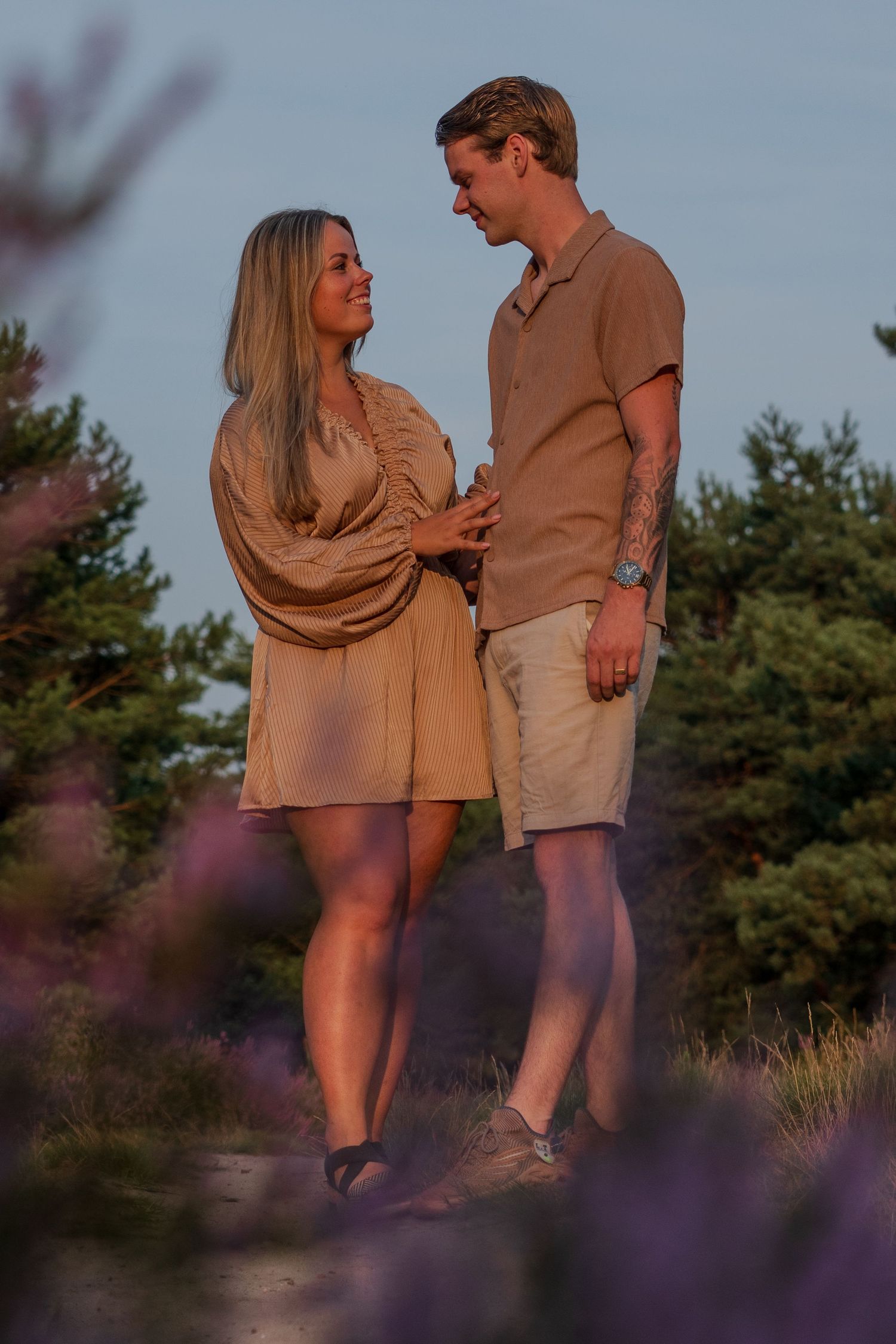 Shoot heide Ede, Kaylee en Nick