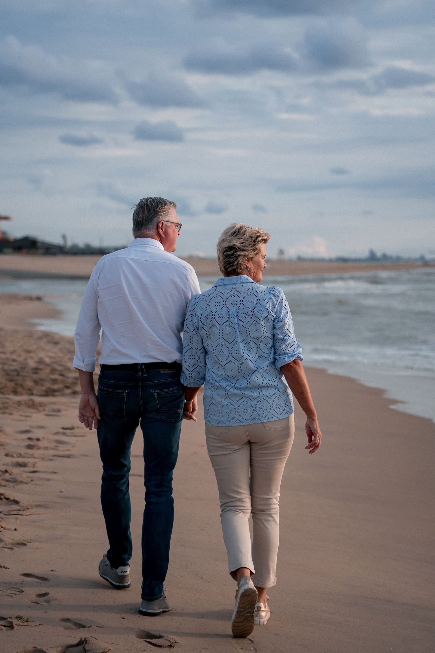 Shoot strand Katwijk, John en Mieke