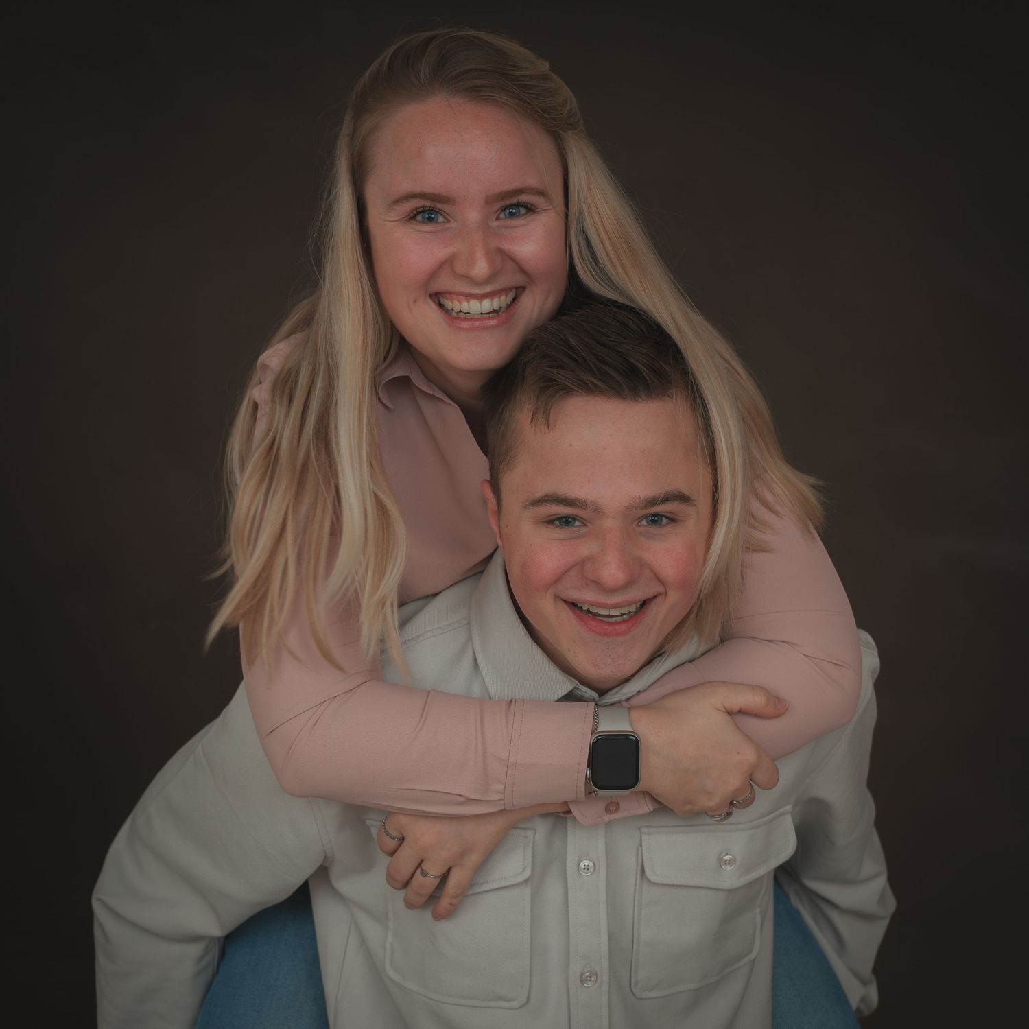 Studio shoot Eline en Erik