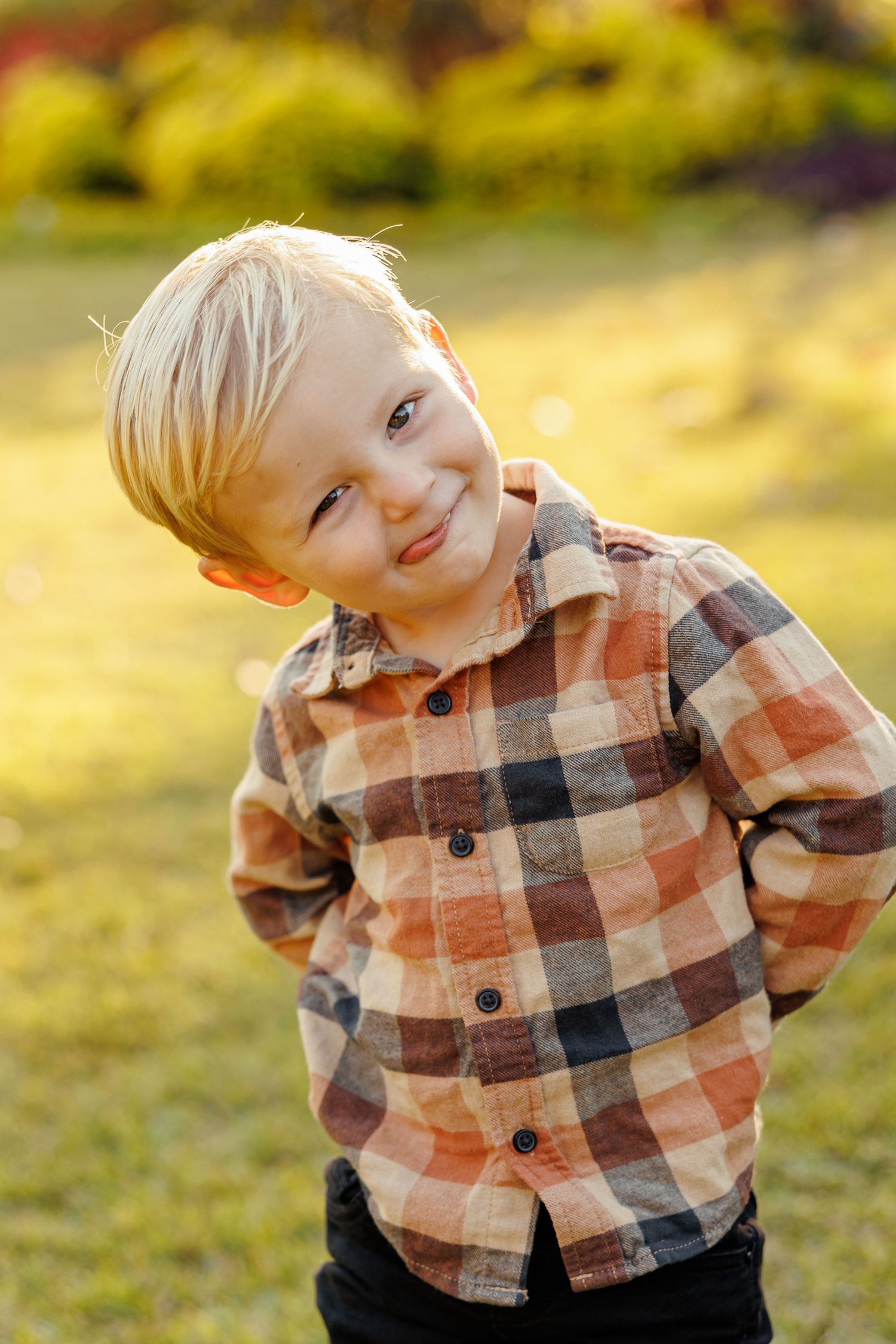 Individual portrait at Memphis Botanic Garden by Memphis photographer Emily Joy Photography