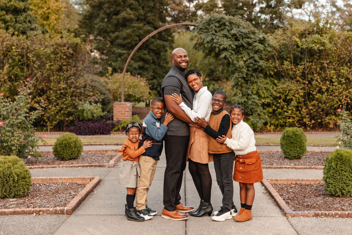 Family portrait by Memphis Family Photographer Emily Joy Photography