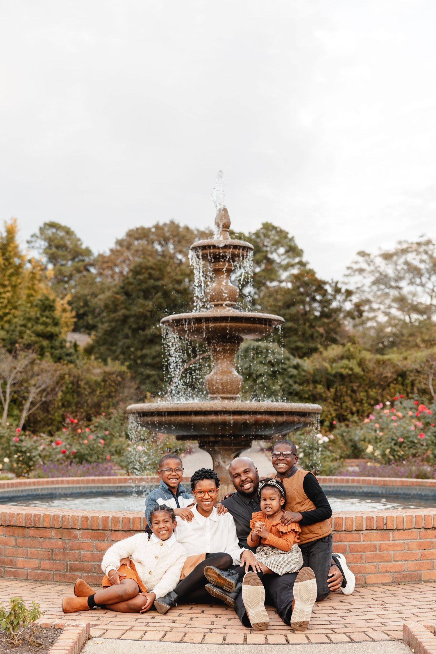 Family portrait by Memphis Family Photographer Emily Joy Photography