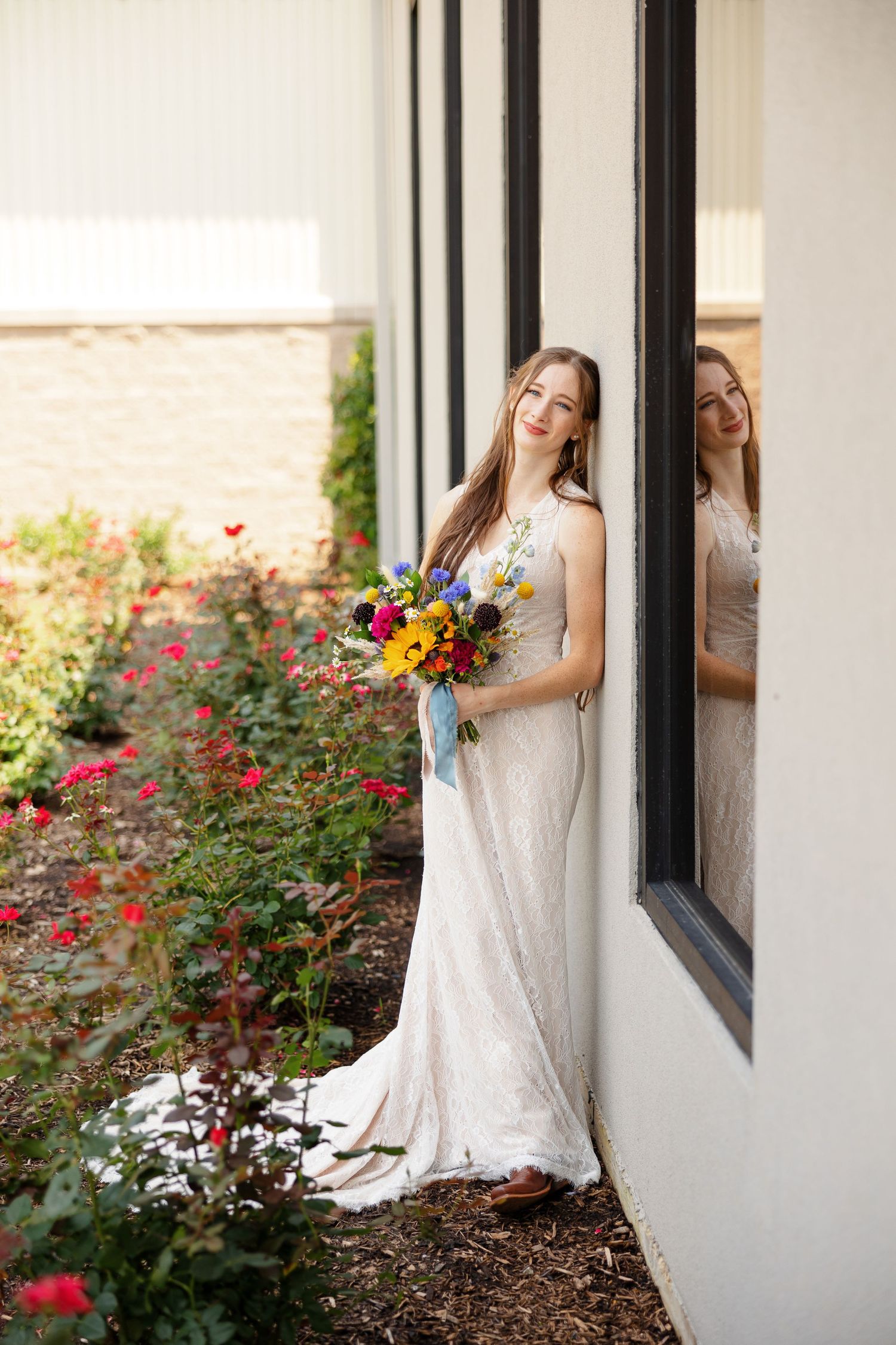 Bridal portrait by Memphis wedding photographer Emily Joy Photography