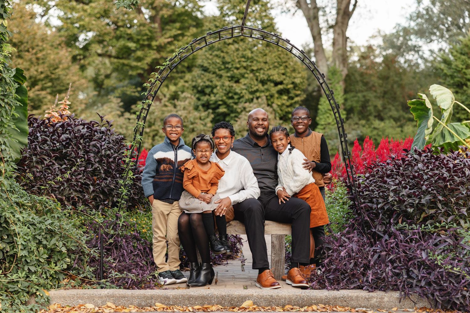 Family portrait by Memphis Family Photographer Emily Joy Photography