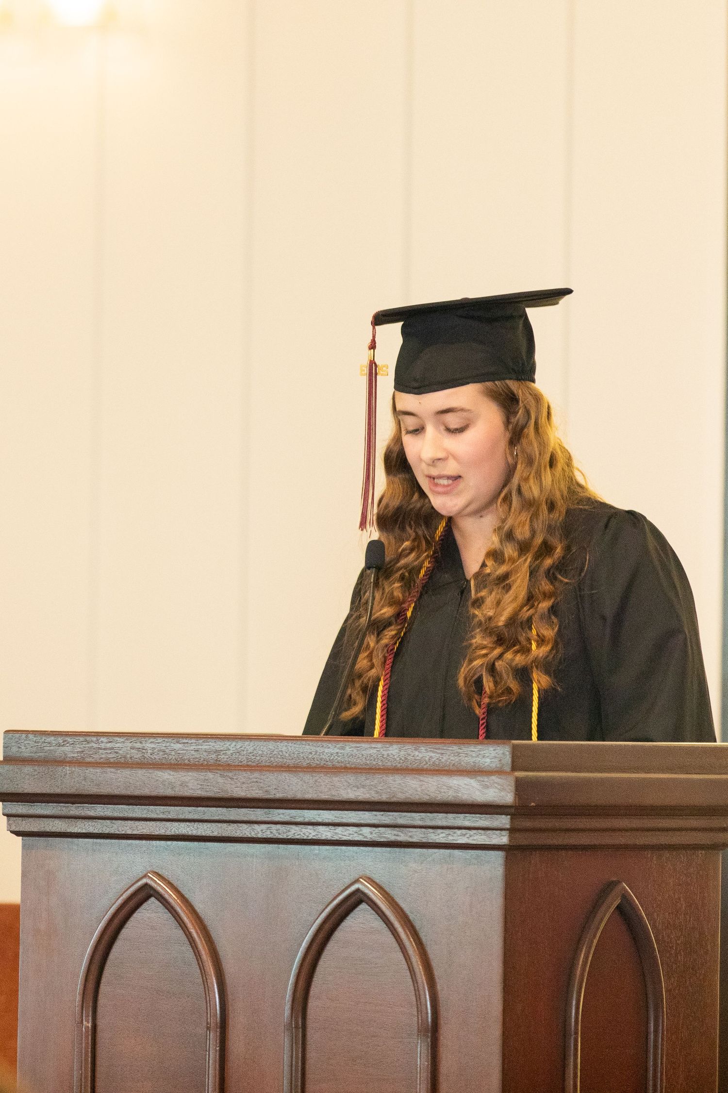 A graduation portrait by Emily Joy Photography, now a wedding photographer in Memphis, TN.