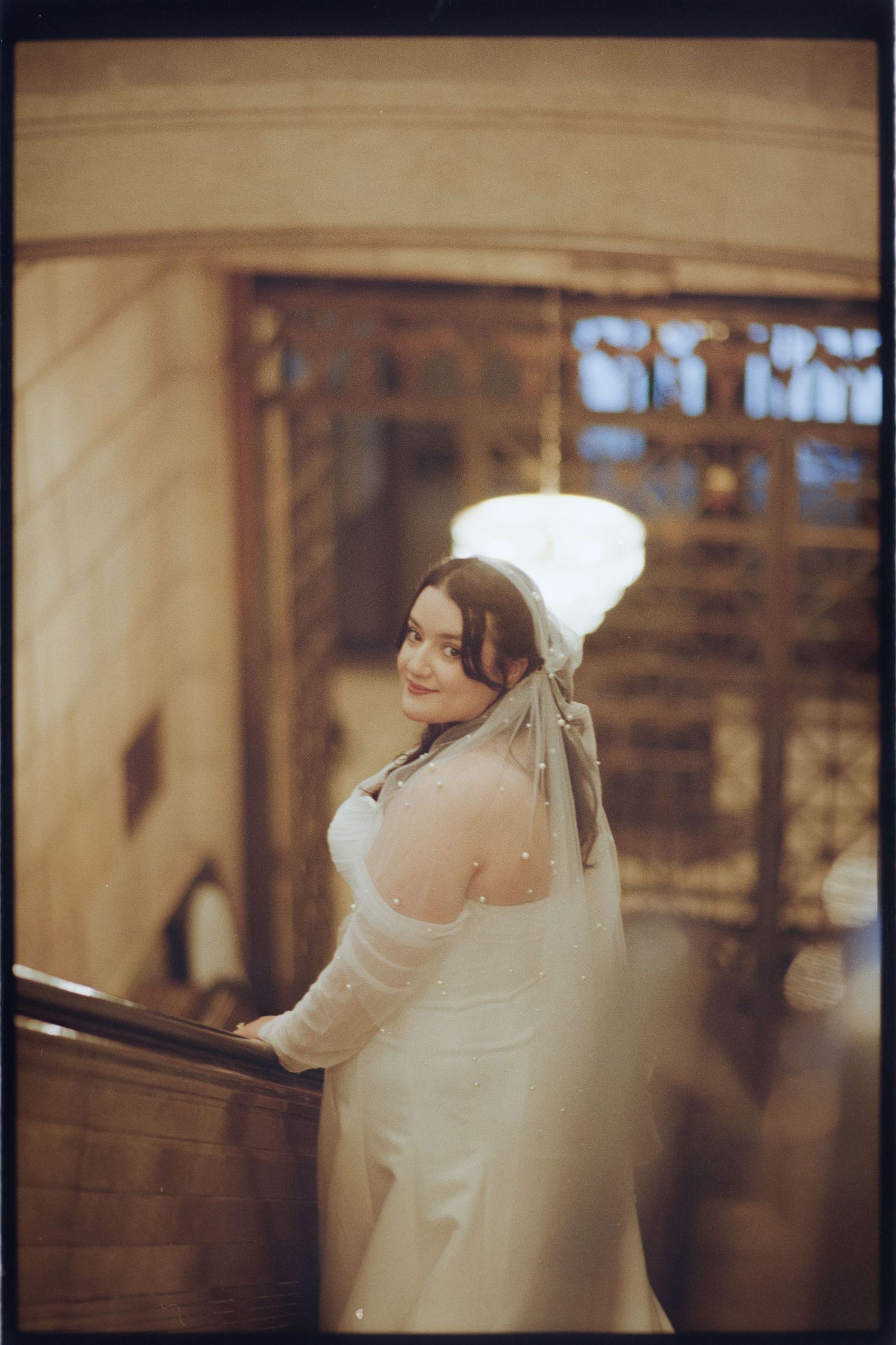 Dreamy sepia-toned wedding portraits showing romantic moments in vintage style. Arbor Midtown wedding photographer