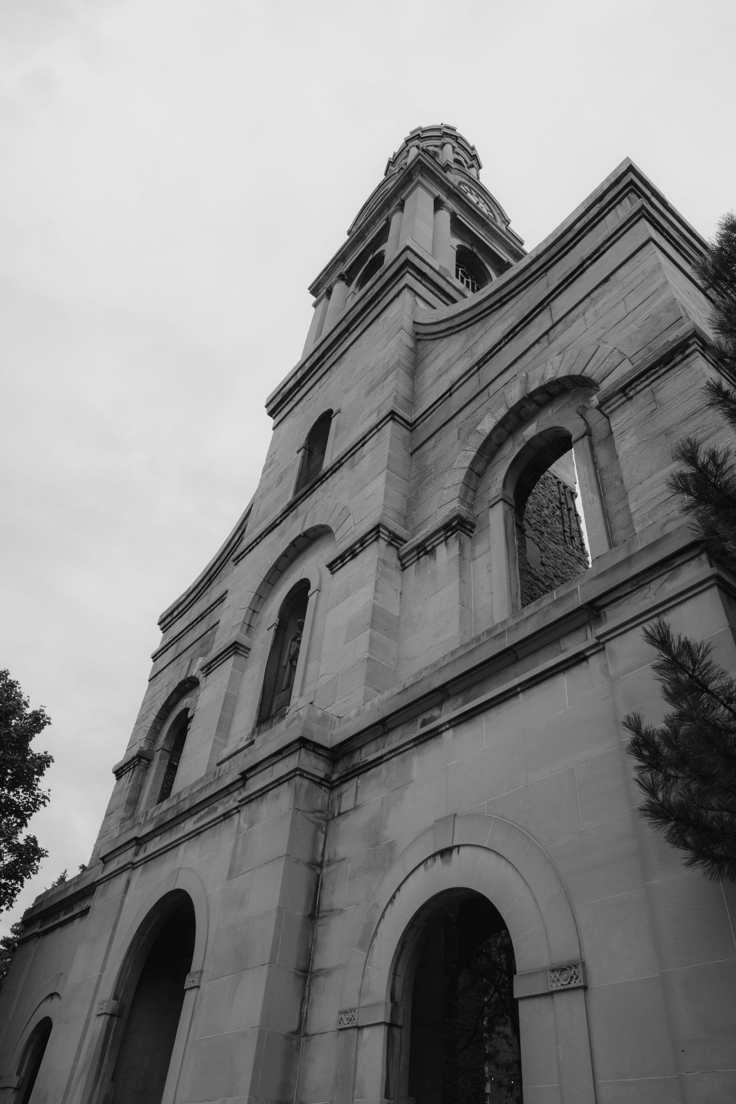 Documentary wedding ceremony at Highland Park Rochester NY shot on film