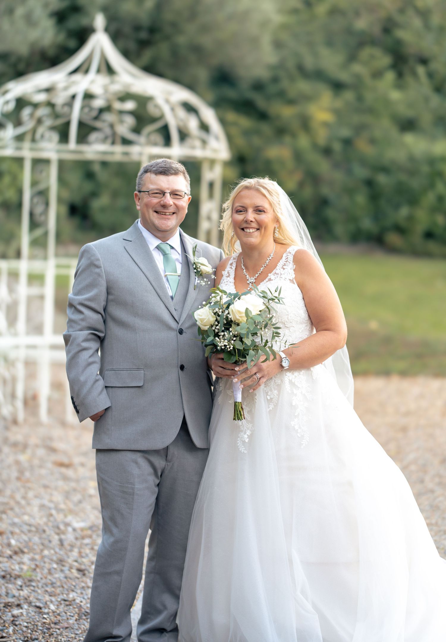 Posed image of Bride and Groom