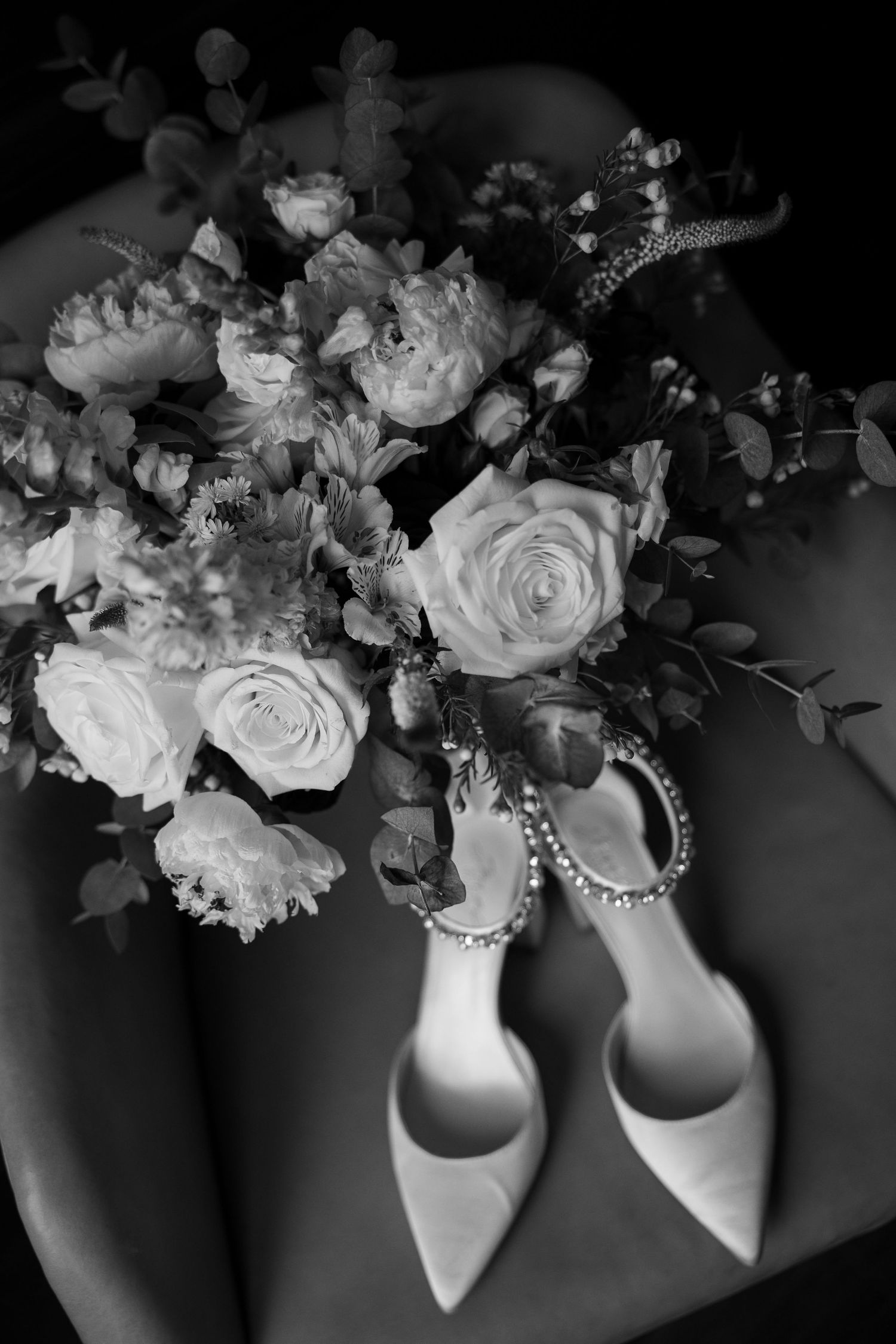 Catholic wedding portrait