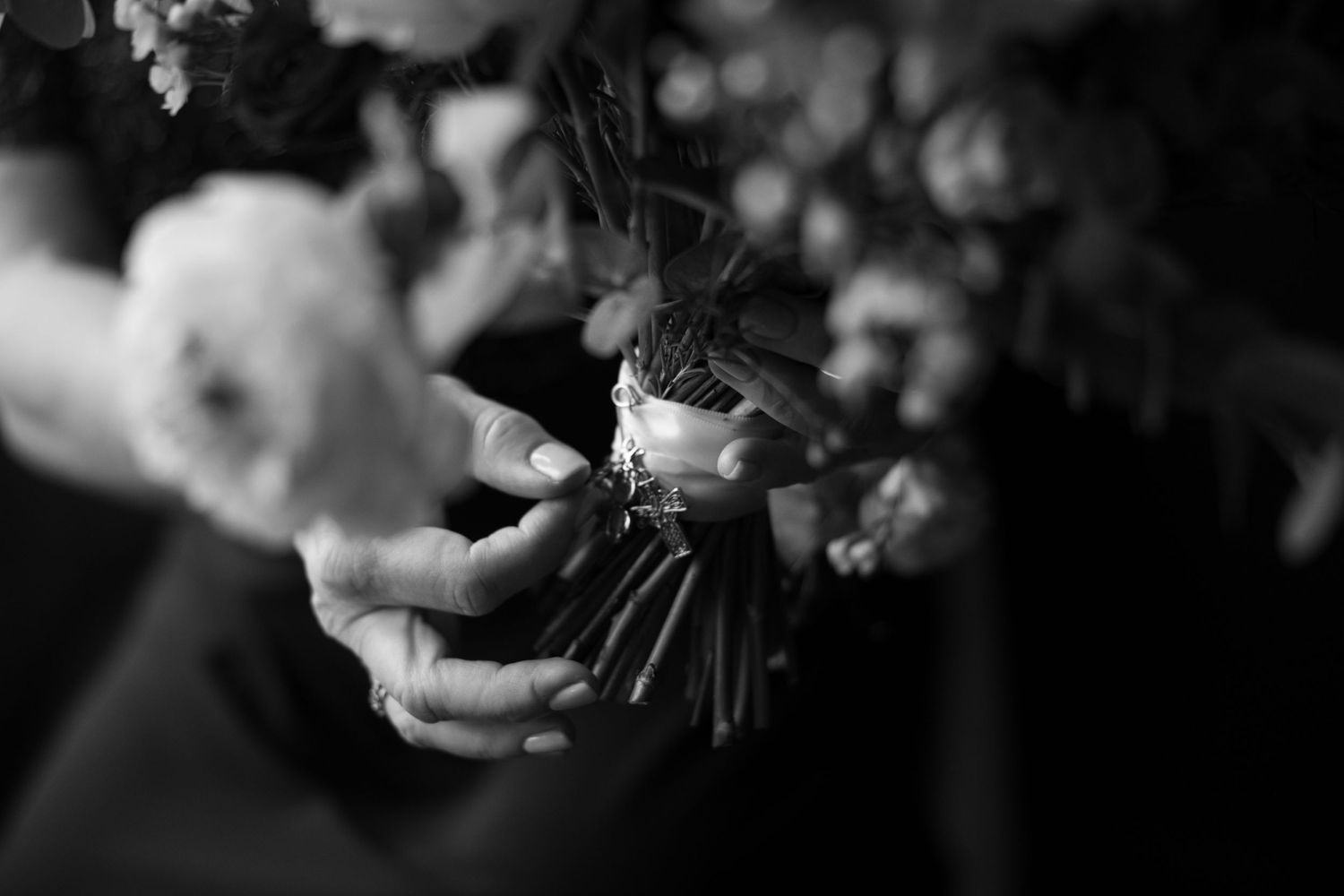 Catholic wedding portrait
