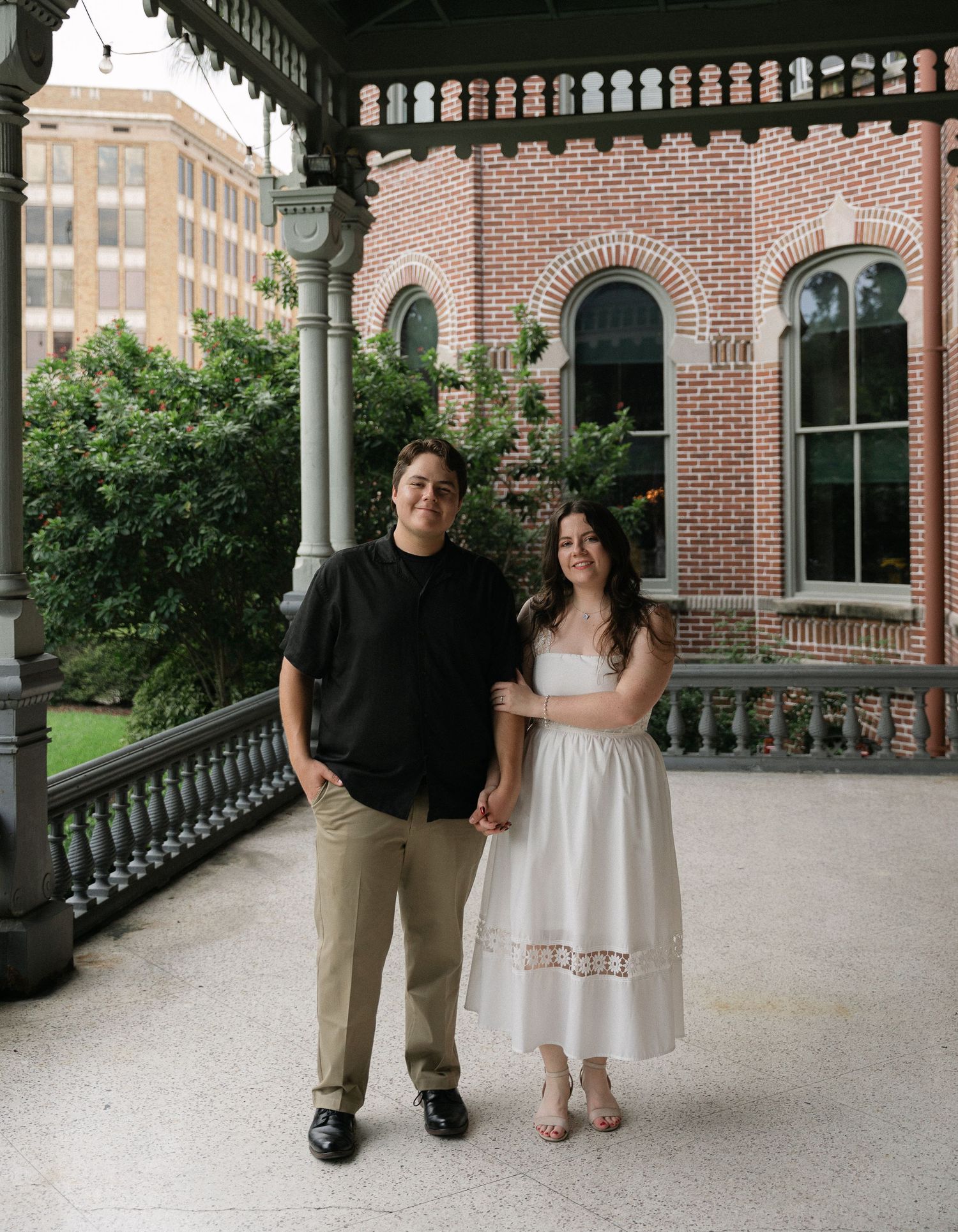couple standing