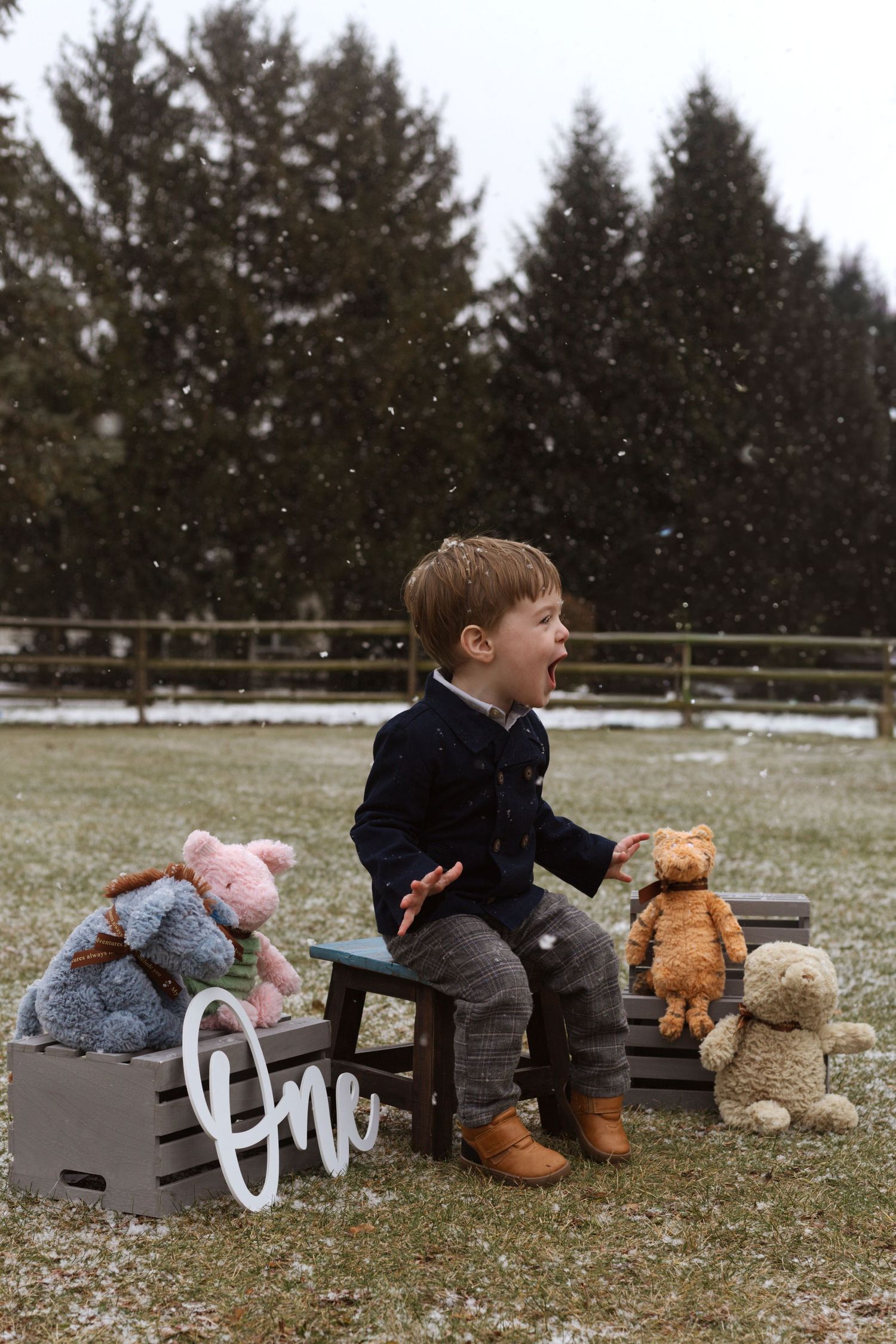 First birthday photoshoot outdoor