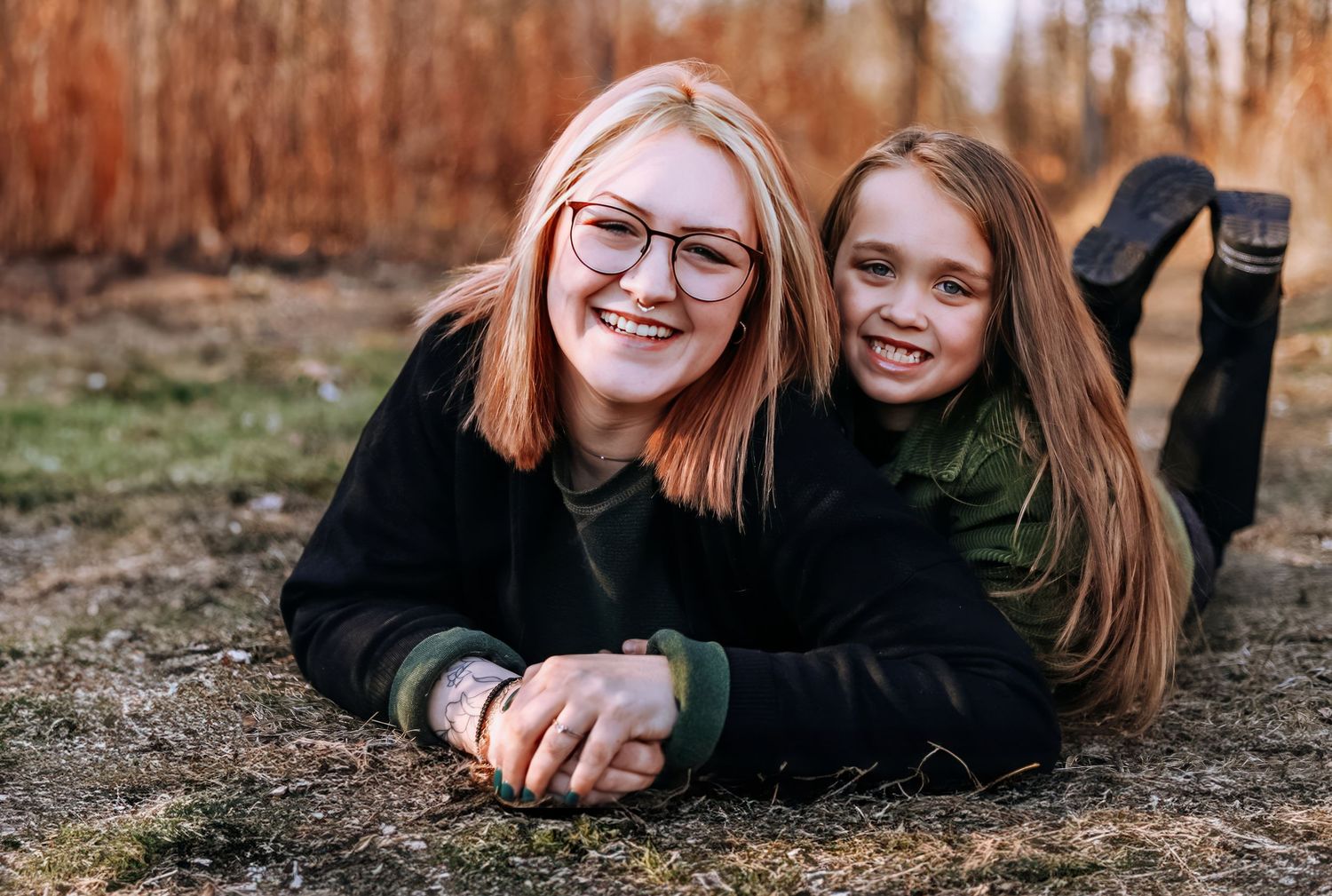 Outdoor fall session