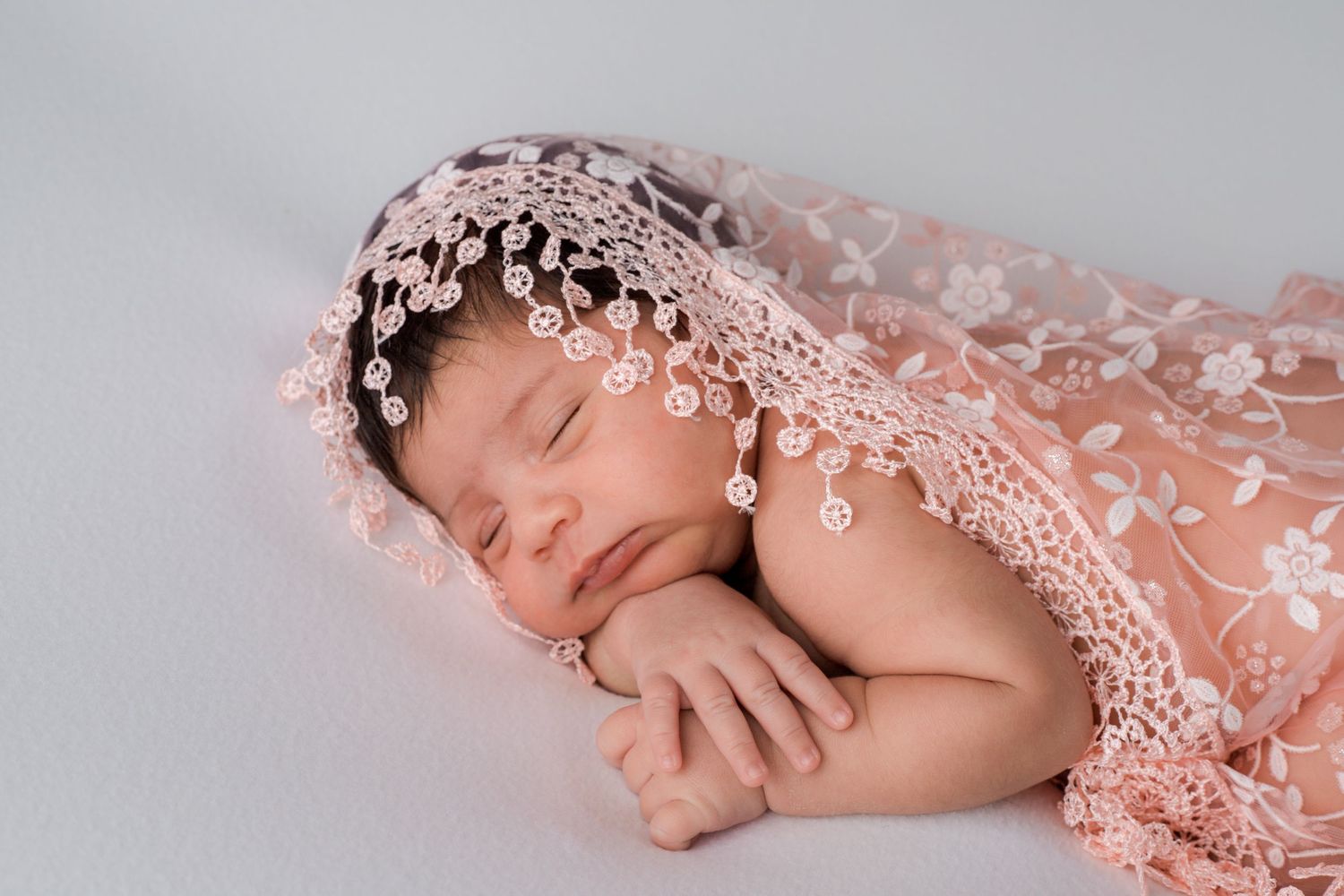 Newborn girl photoshoot
