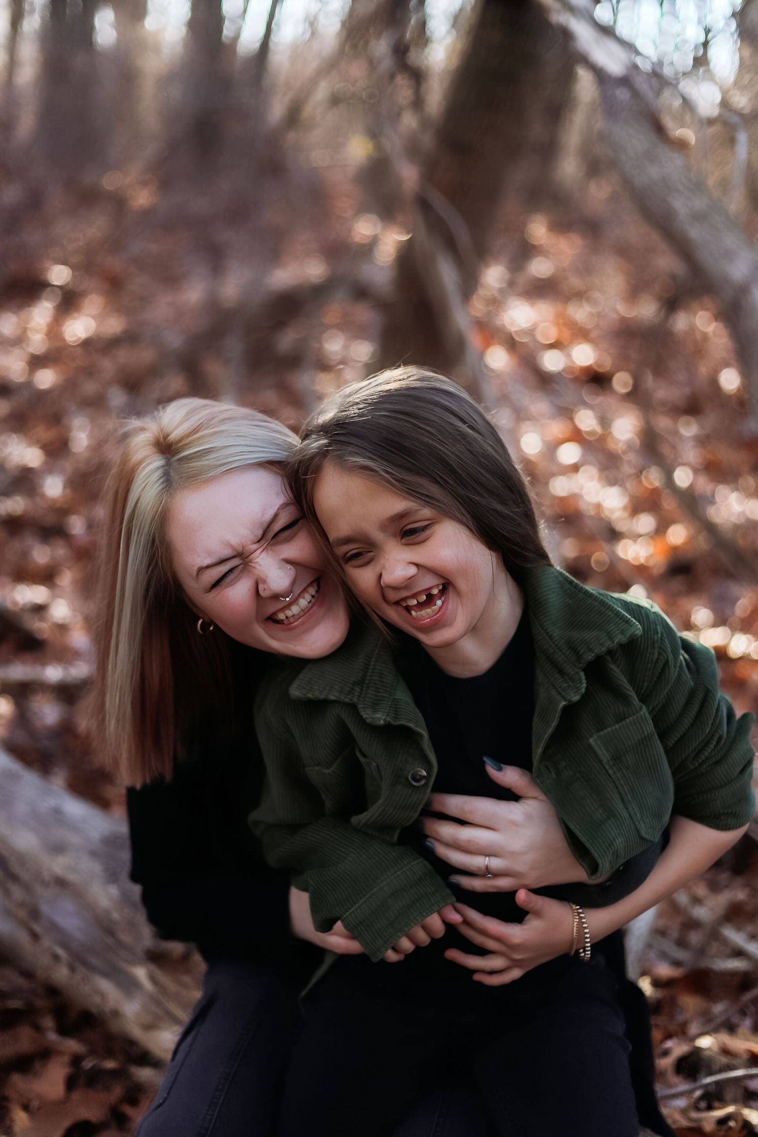 Outdoor fall session