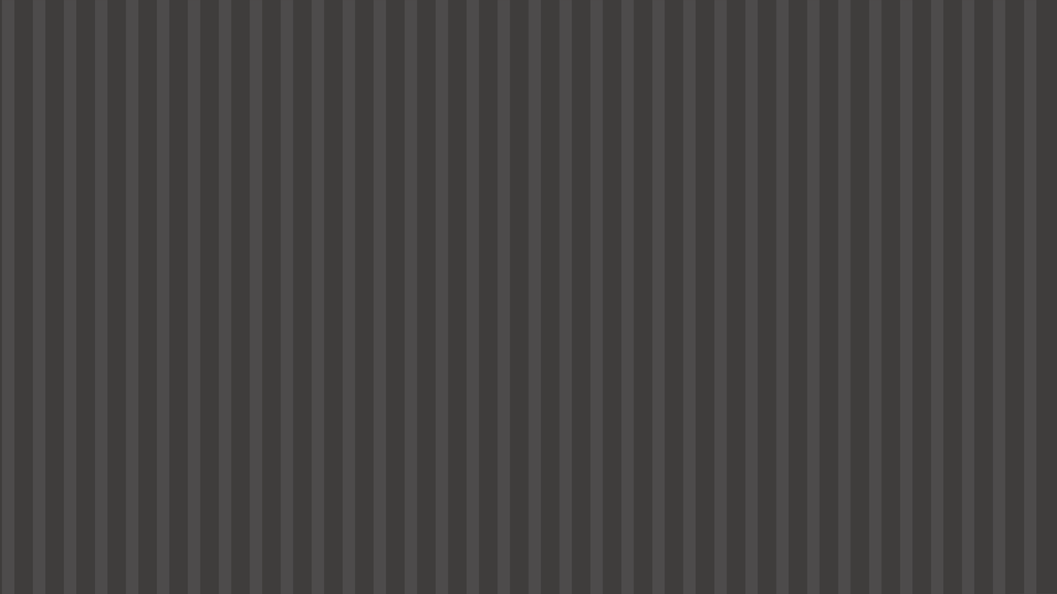 Dark gray vertical striped pattern with alternating light and shadow stripes creating a sleek, modern textured background.