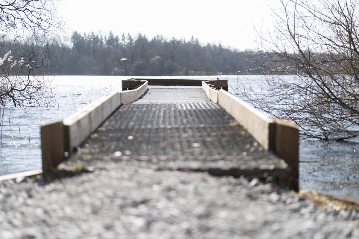 A jetty at Loughgall Park.