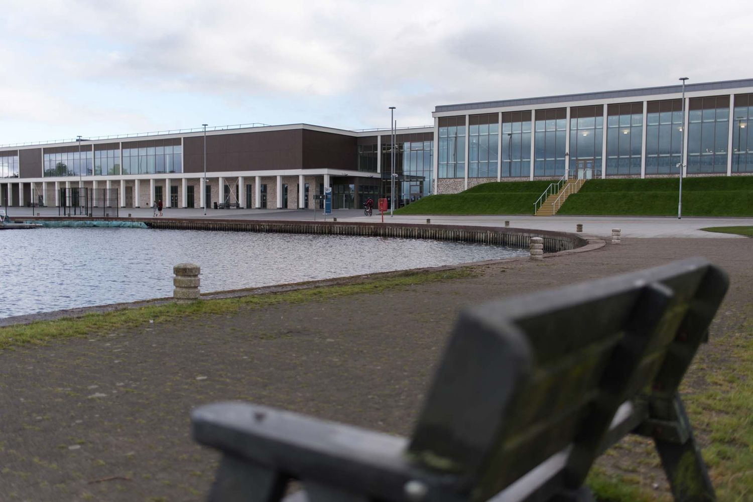 Centre in background with a seater in foreground.