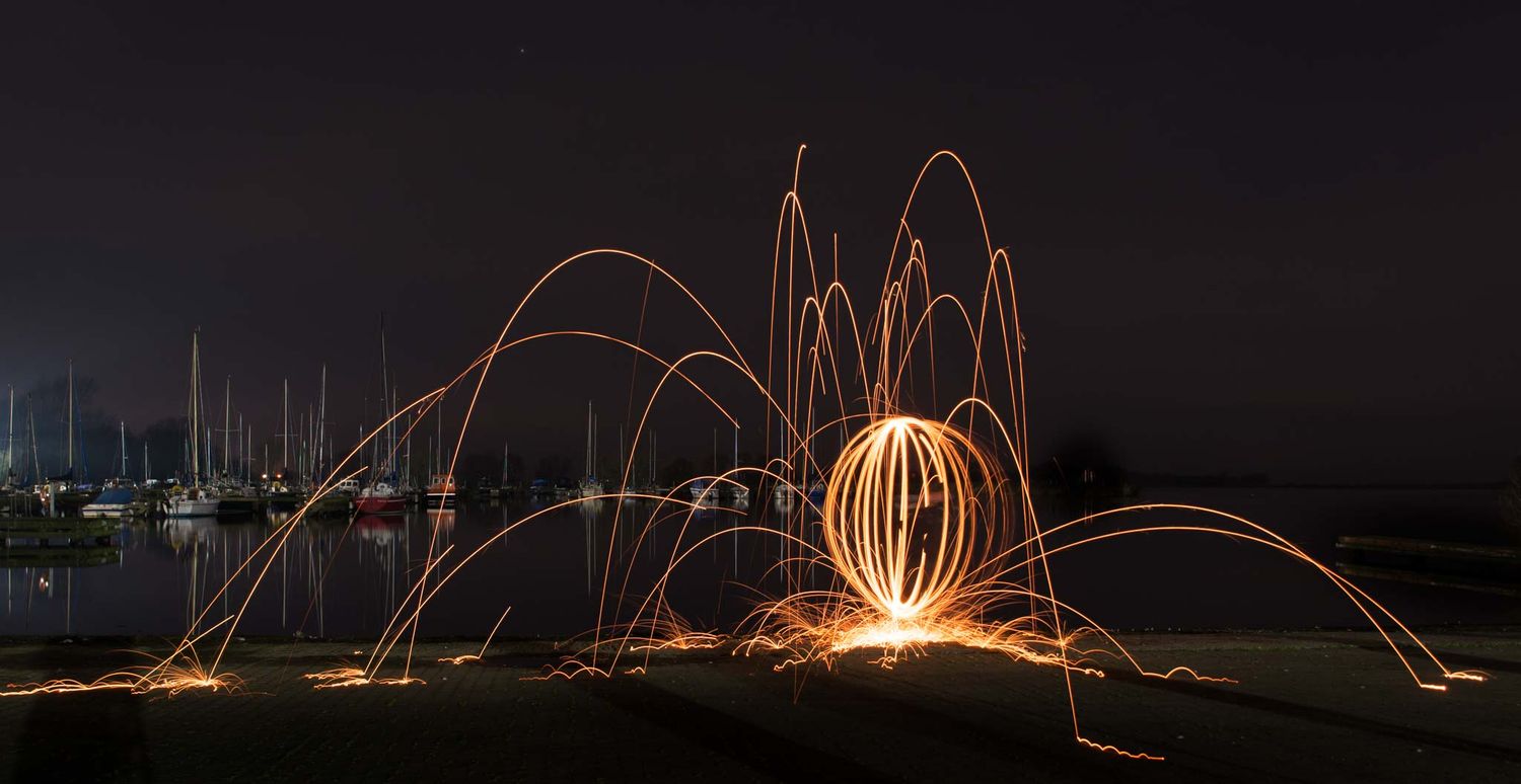 Light painting in Tannaghmore Gardens, Craigavon, with Focus Photography Club.