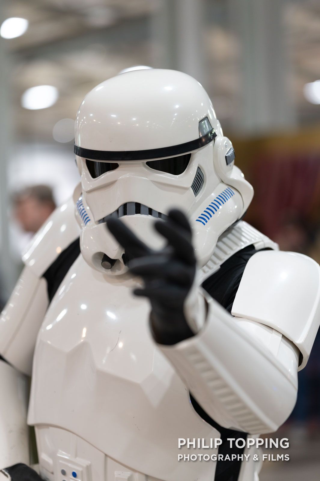 Stormtrooper cosplay at the Lisburn convention.