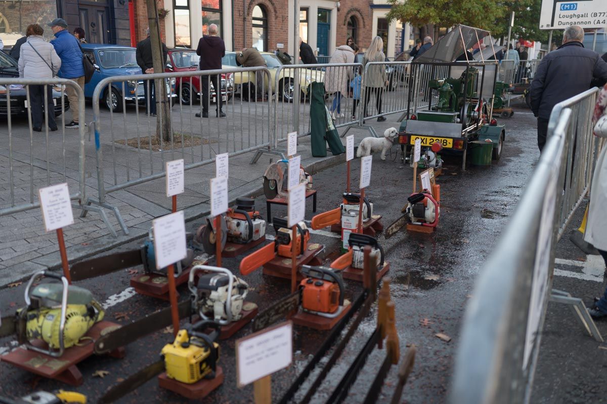 Small steam engines.