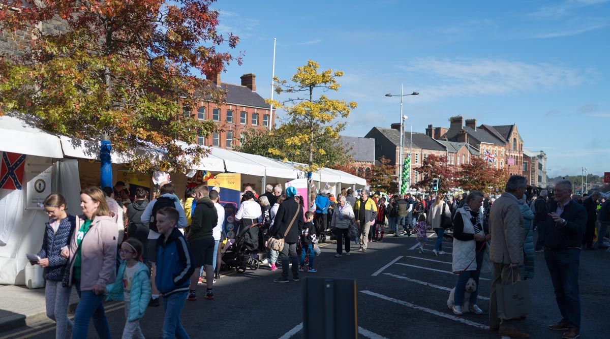 Plenty of stalls.