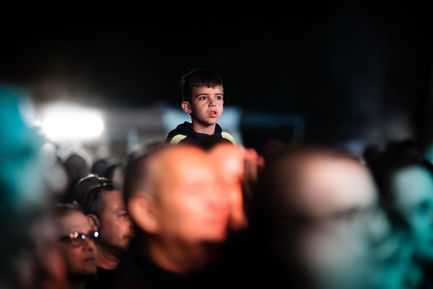 Audience moment during a live concert, highlighting atmosphere, depth and crowd engagement in Bulgaria.