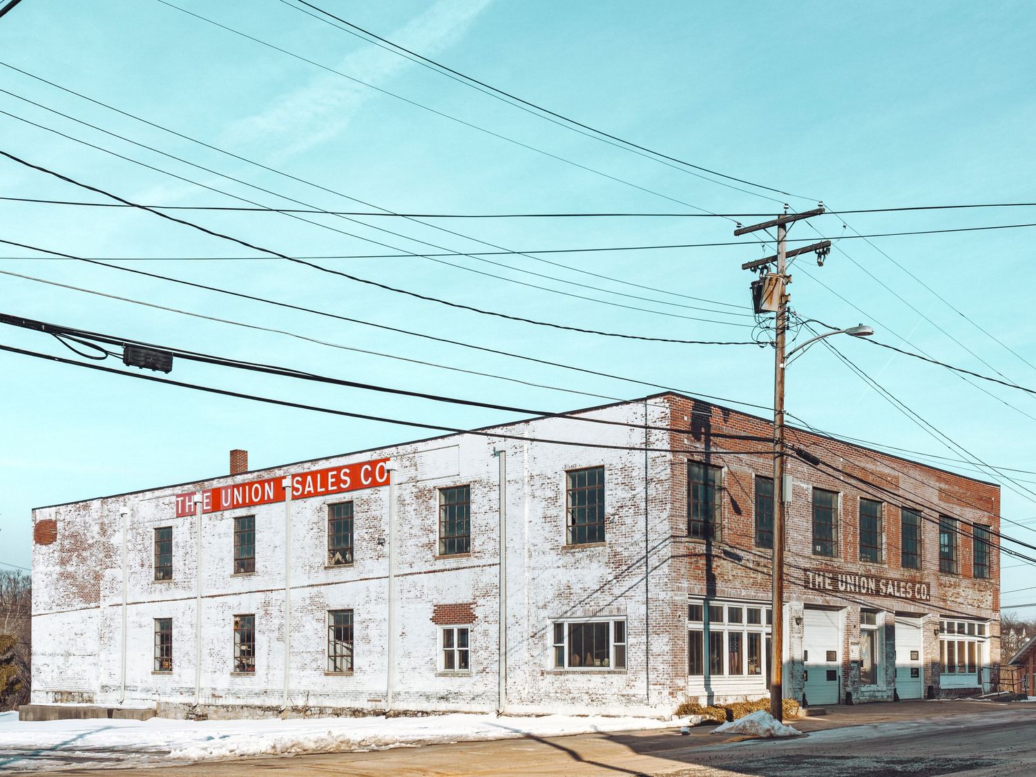 High dynamic range exterior image of commercial property in Martinsburg, West Virginia created by Timothy Renteria Photography