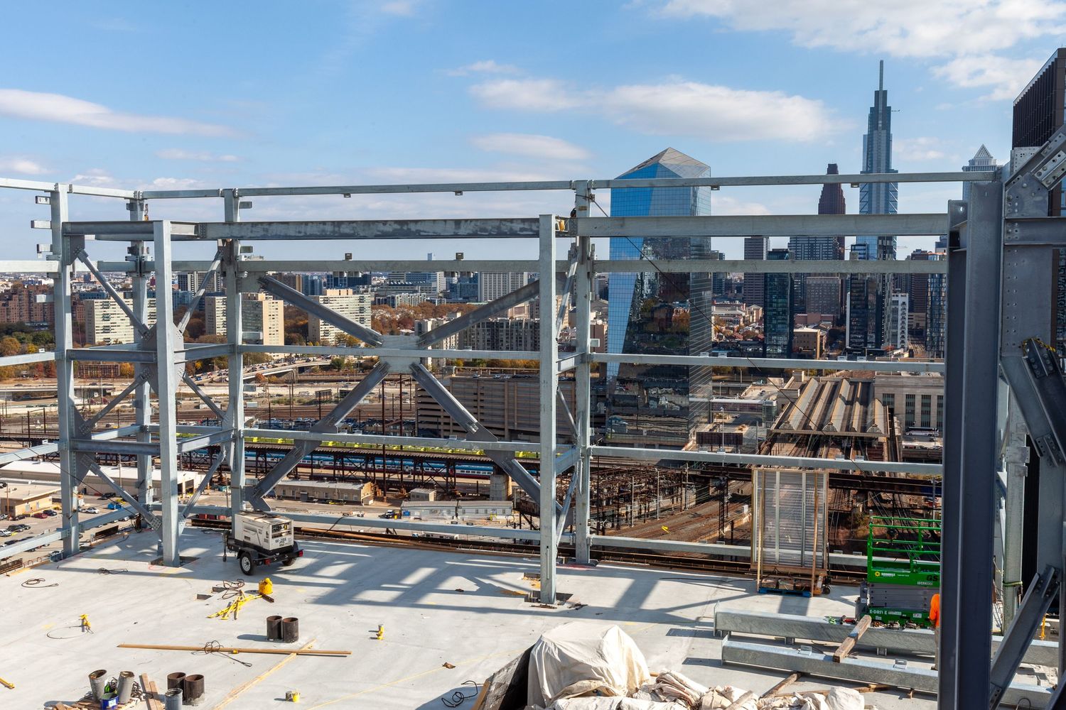 Commercial jobsite in Philadelphia Pennsylvania image created by Timothy Renteria Photography