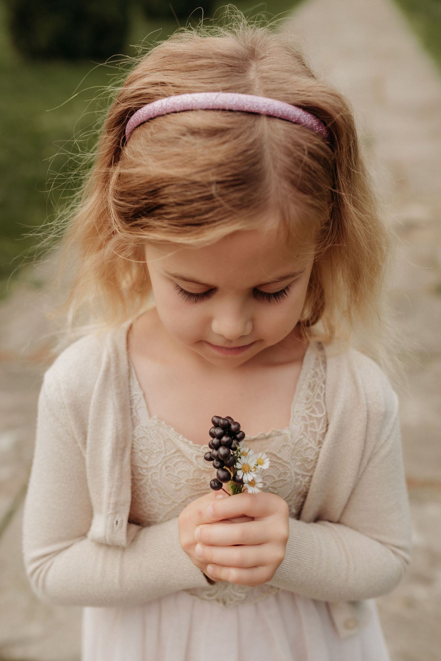 Outdoor childhood portrait session