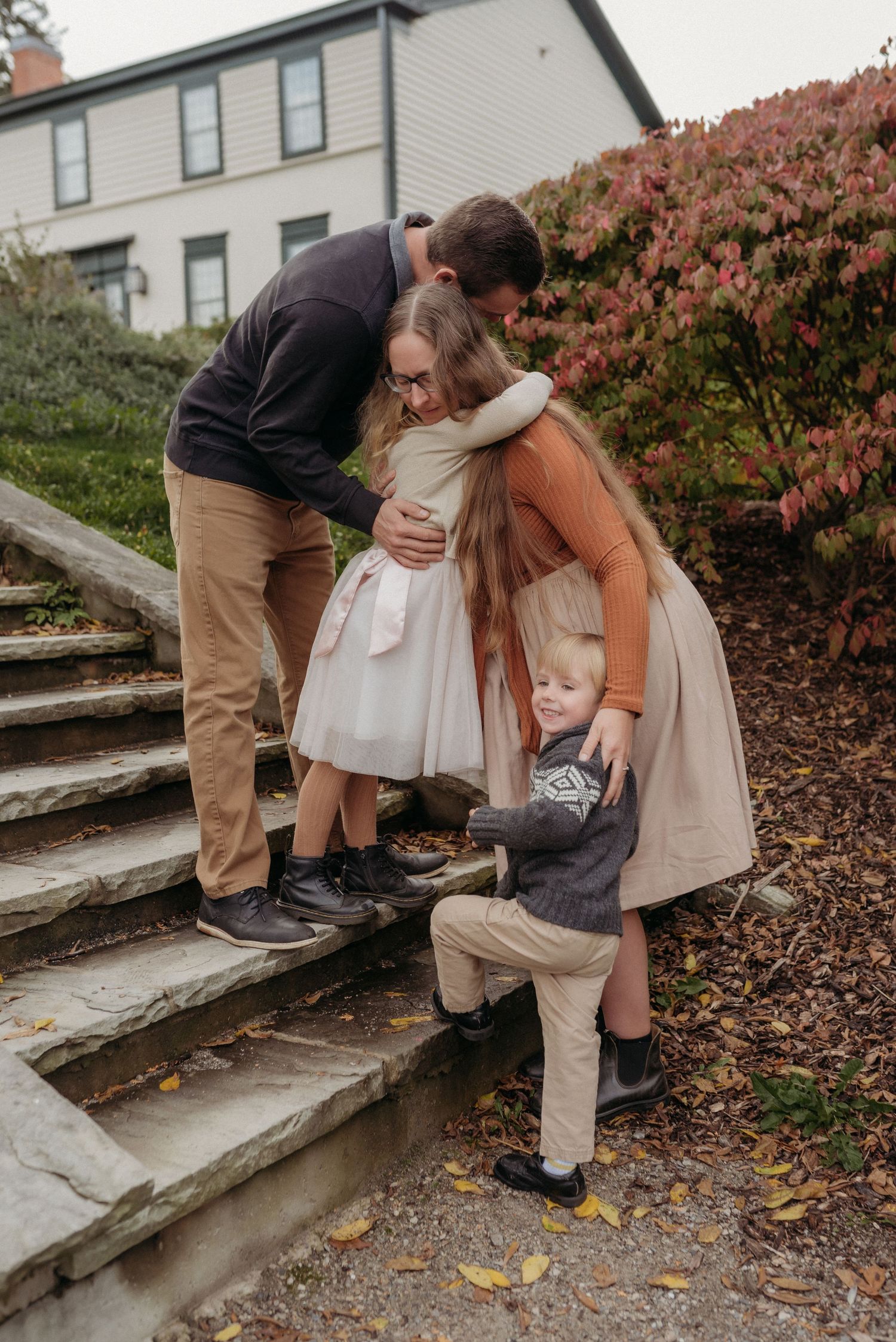Outdoor family session portraits