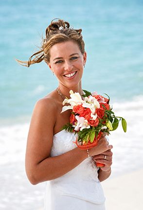 Bride by the sea