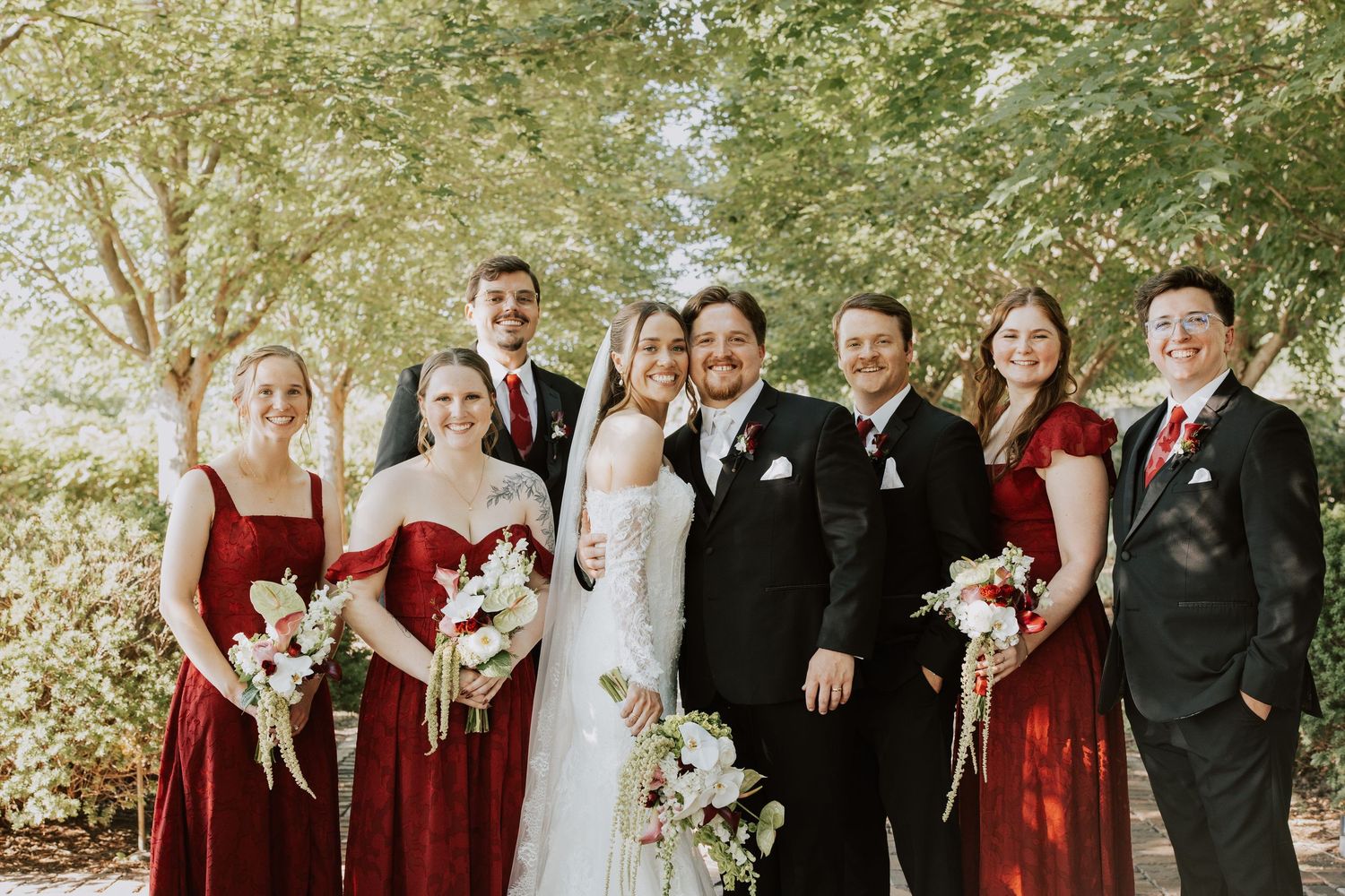 Wedding Party Shot