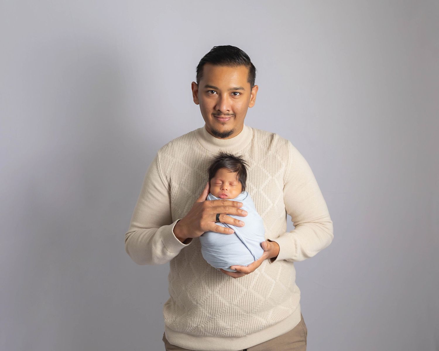Dad and his son