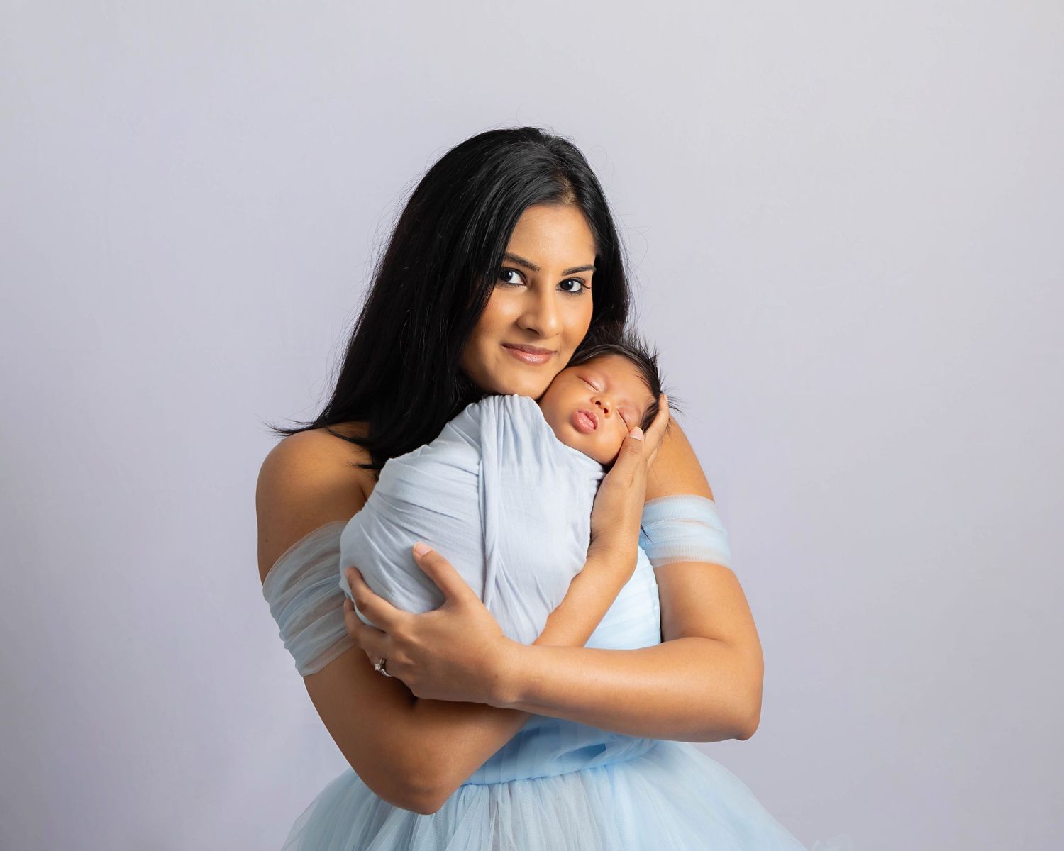 Mom and son