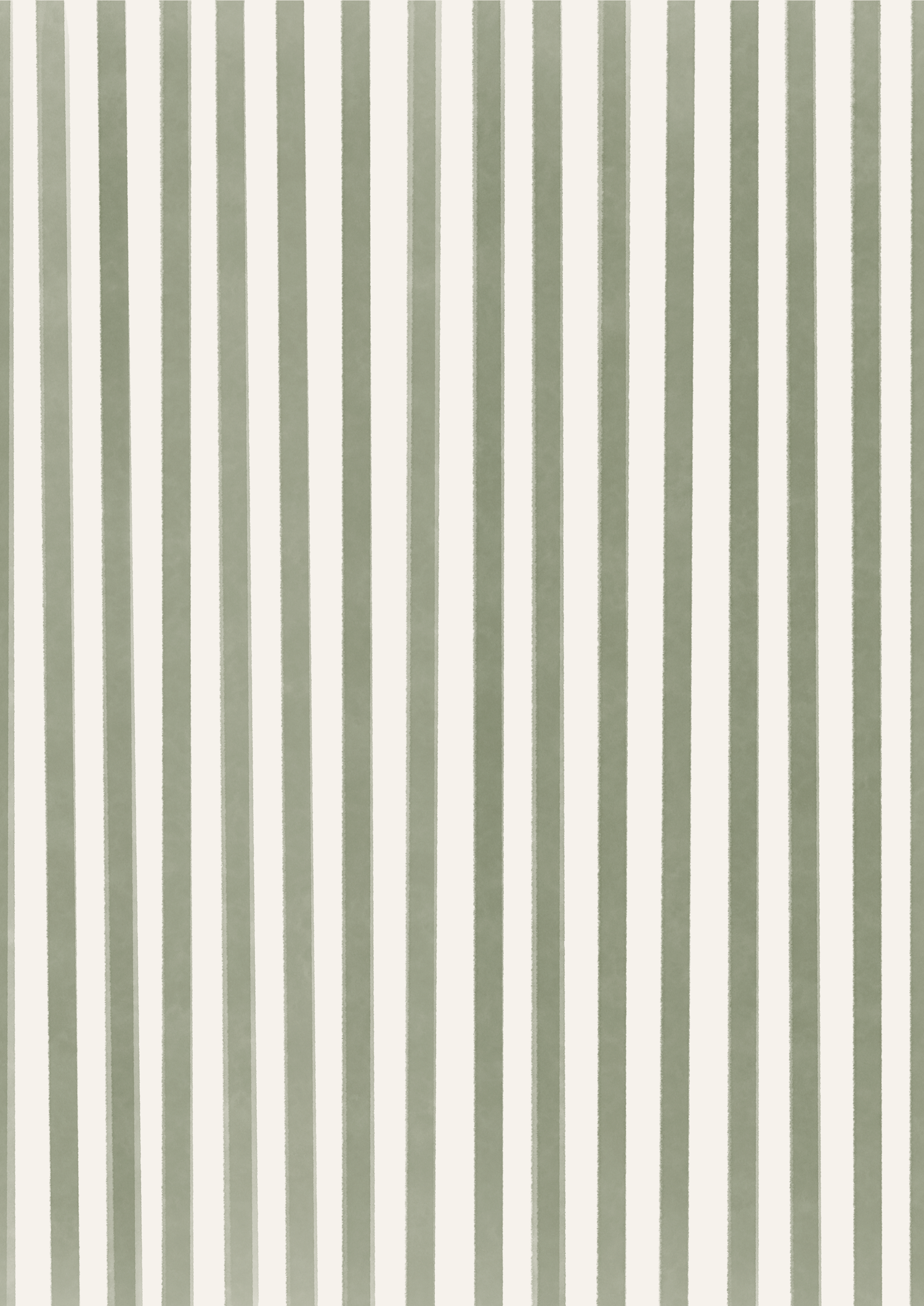 Vertical green and white striped pattern creating an abstract background texture for wedding.
