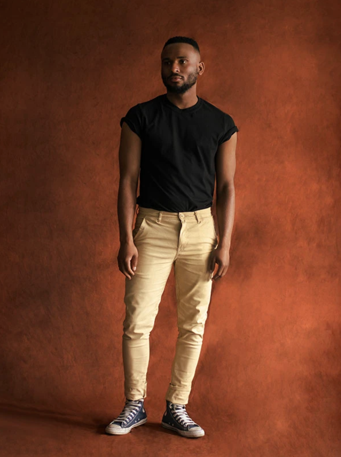 Editorial fashion shoot photographed in Johannesburg studio