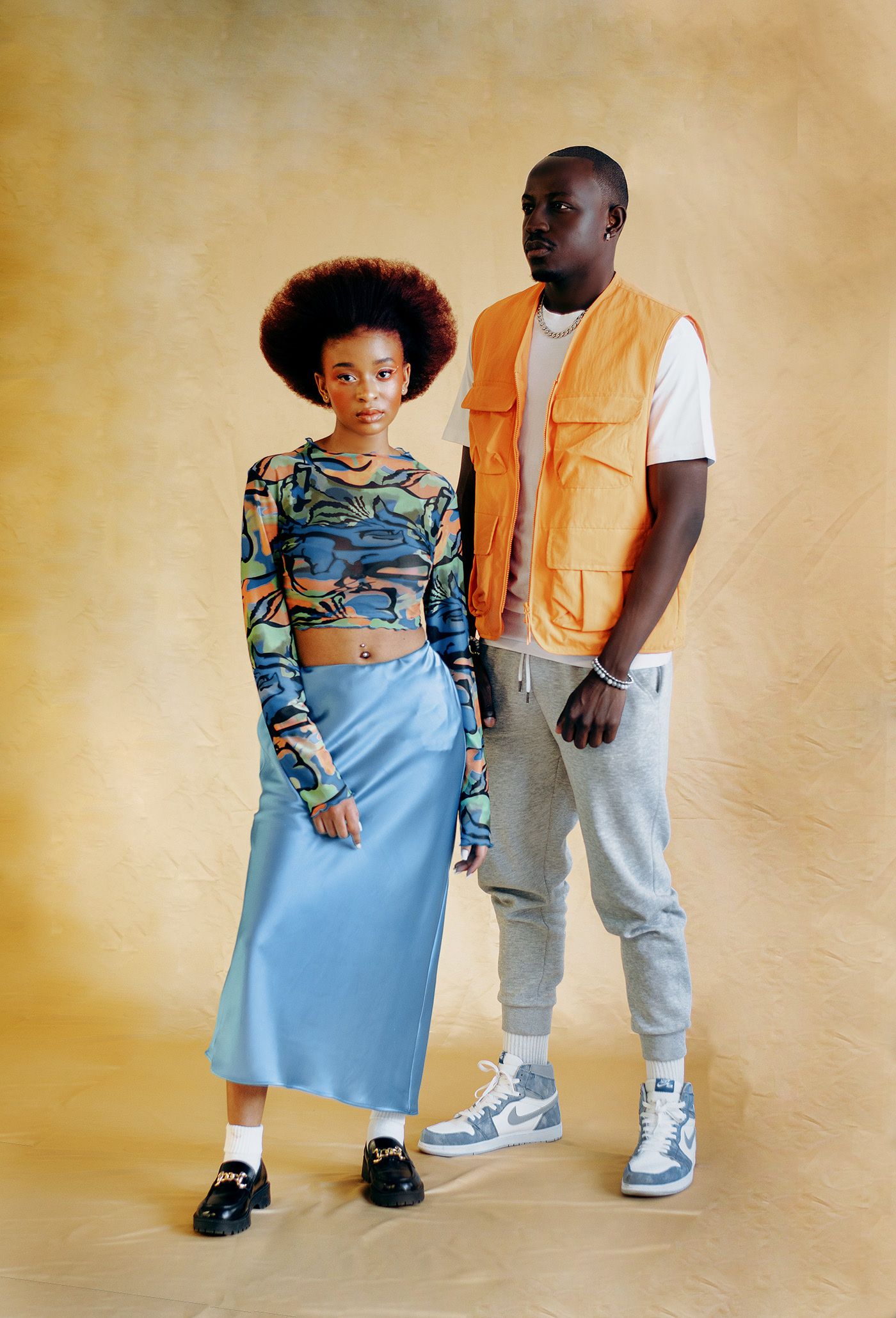 Editorial fashion shoot photographed in Johannesburg studio