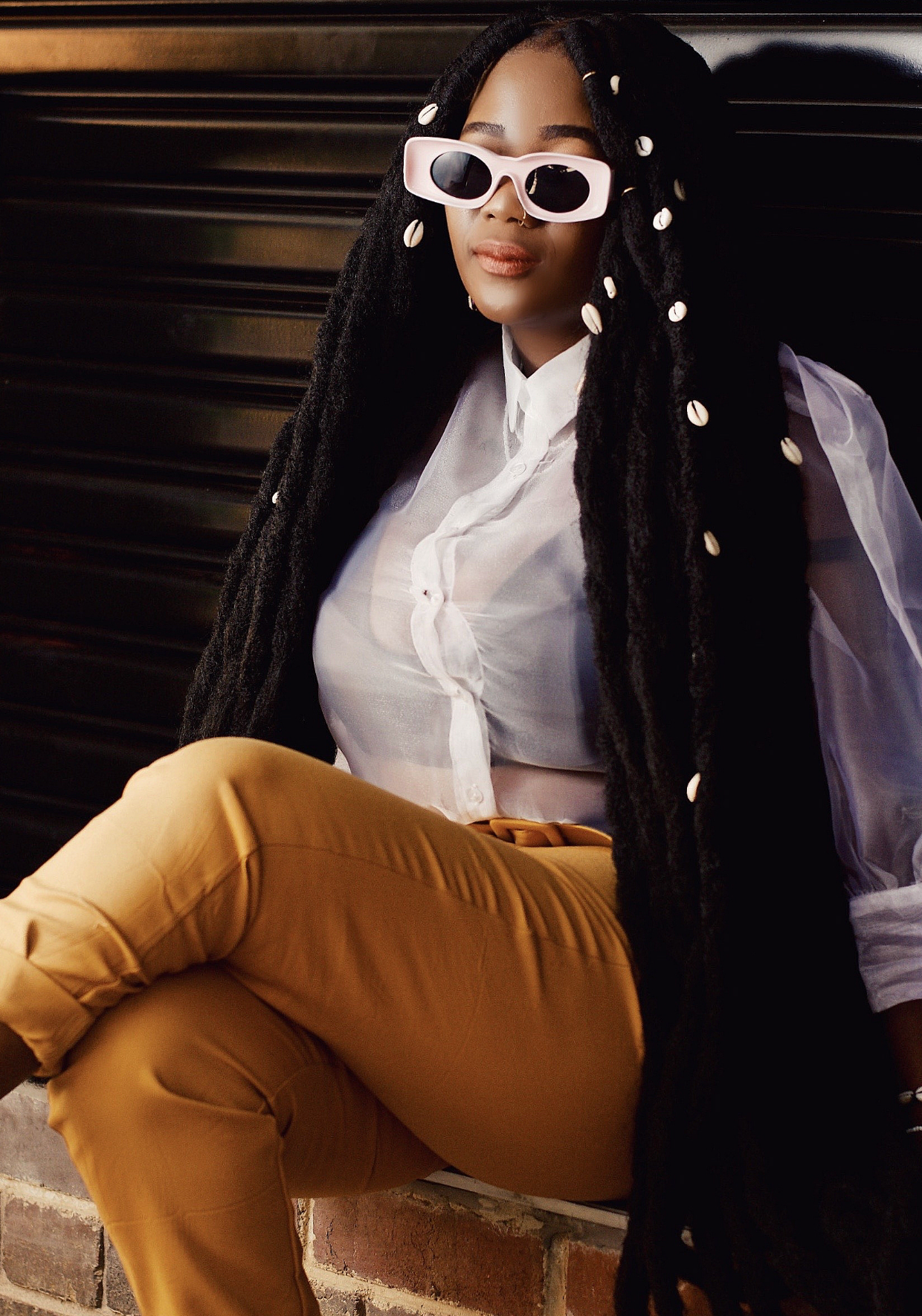 Editorial fashion shoot photographed in Johannesburg studio