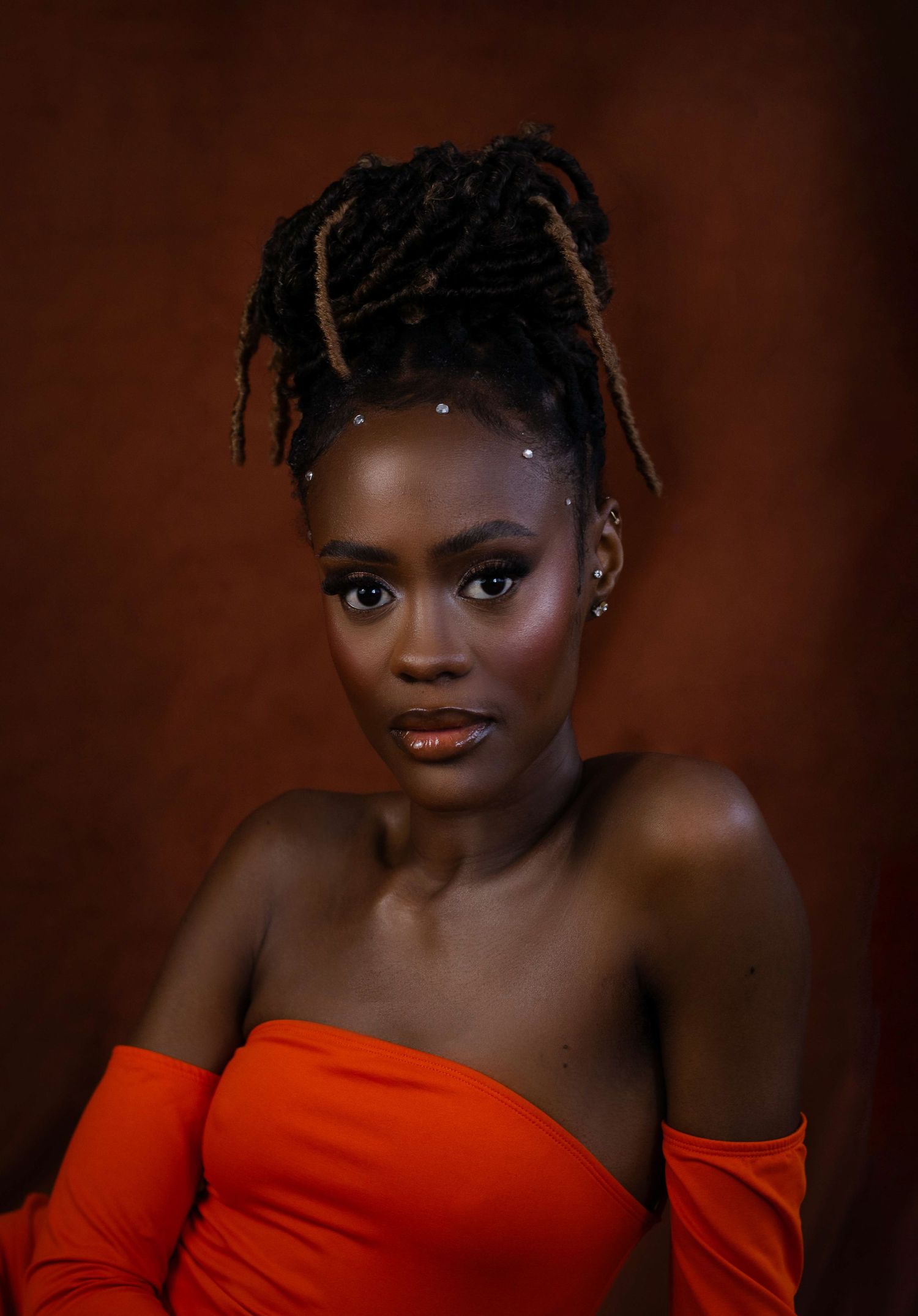 Editorial fashion shoot photographed in Johannesburg studio