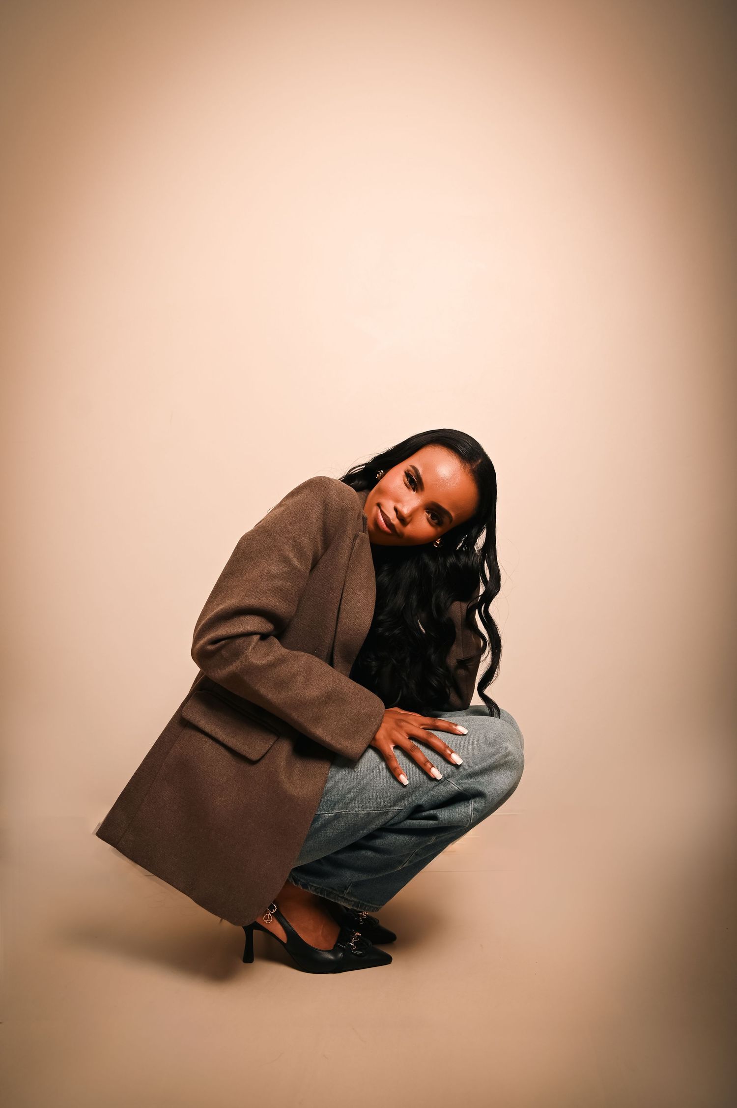Editorial fashion shoot photographed in Johannesburg studio