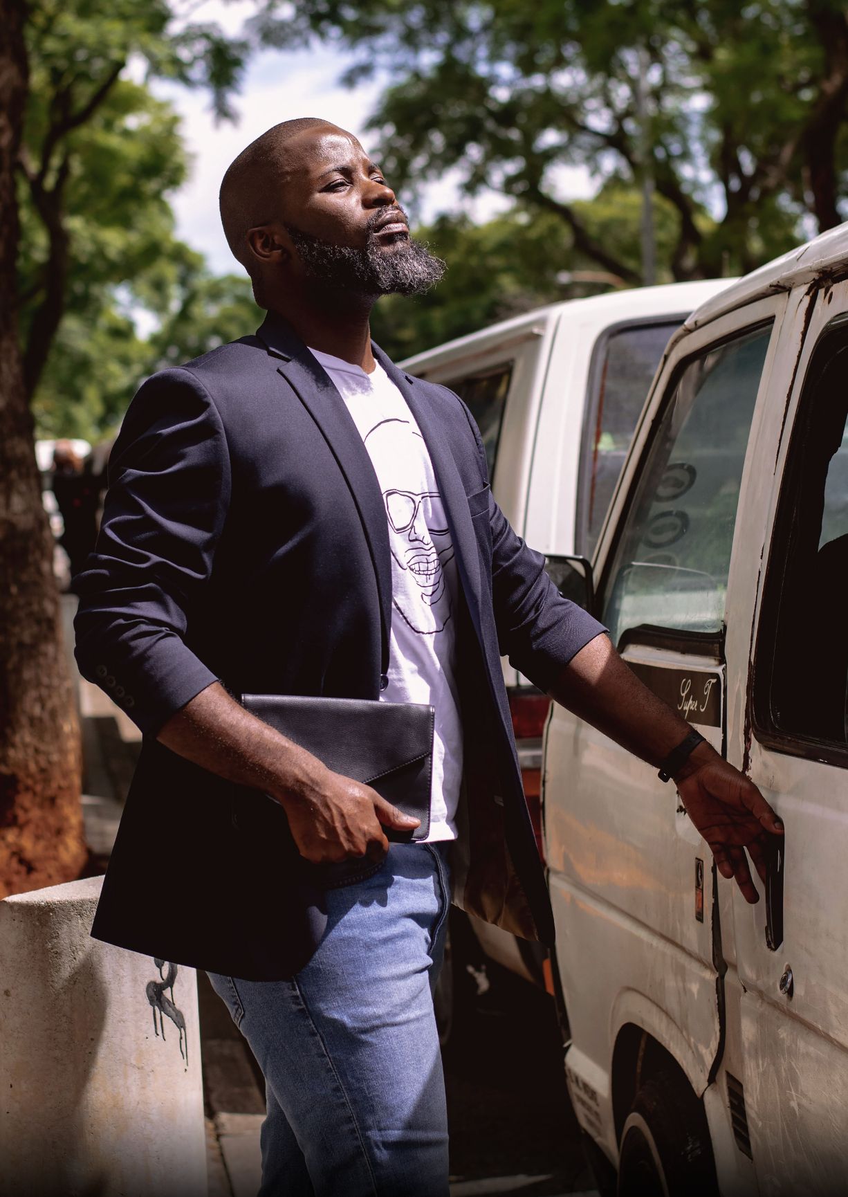 Editorial fashion shoot photographed in Johannesburg studio