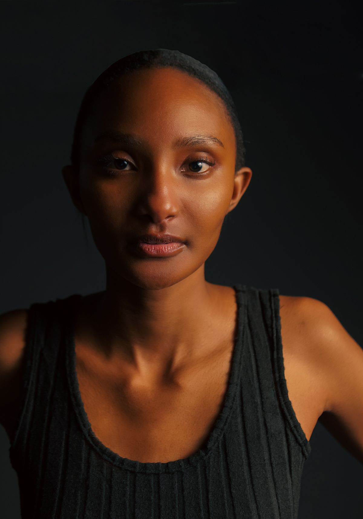 Editorial fashion shoot photographed in Johannesburg studio
